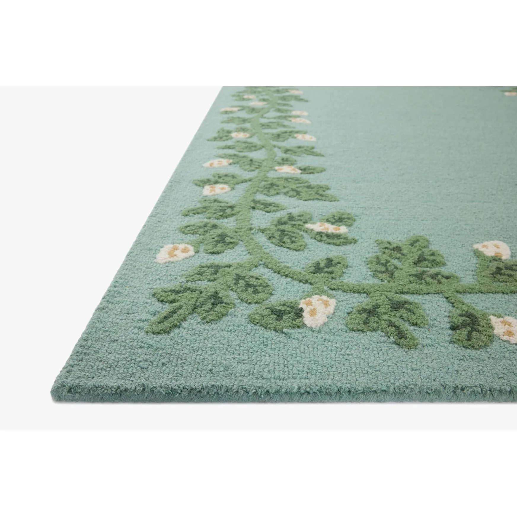 Highgrove Blue Rug | Rifle Paper Co. x Loloi - Image 2
