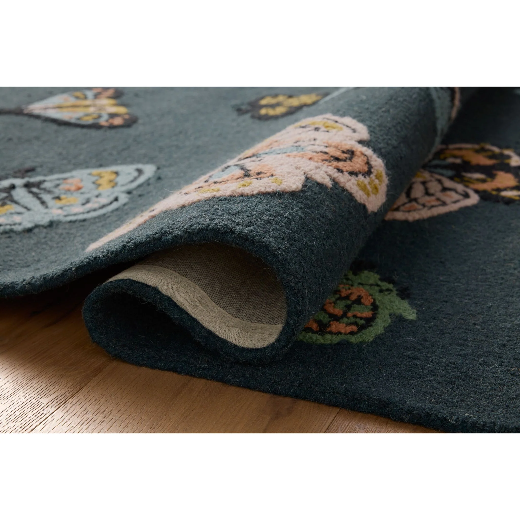 Highgrove Teal Rug | Rifle Paper Co. x Loloi - Image 3