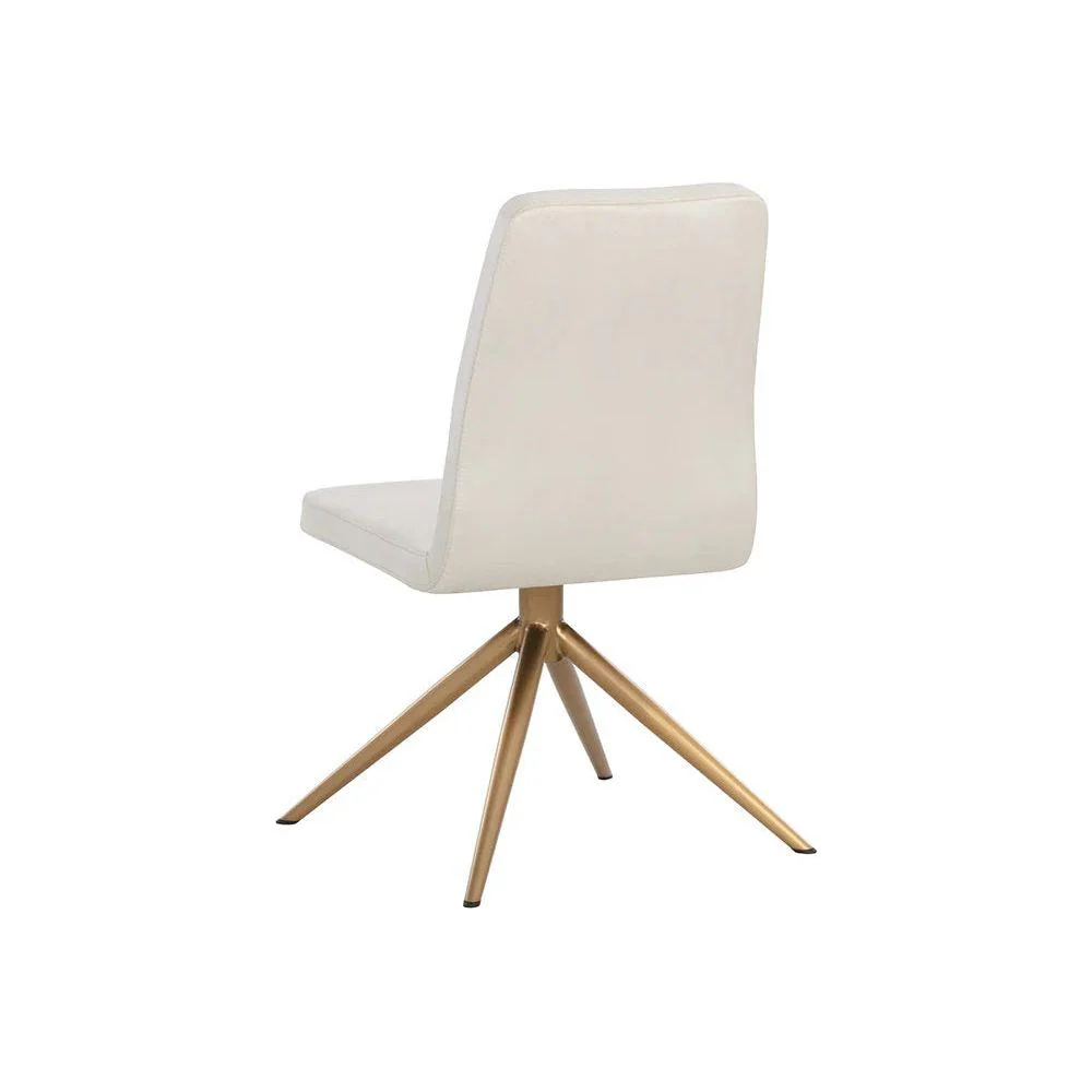 Hilda Swivel Chair - Vienna Cream - Image 5