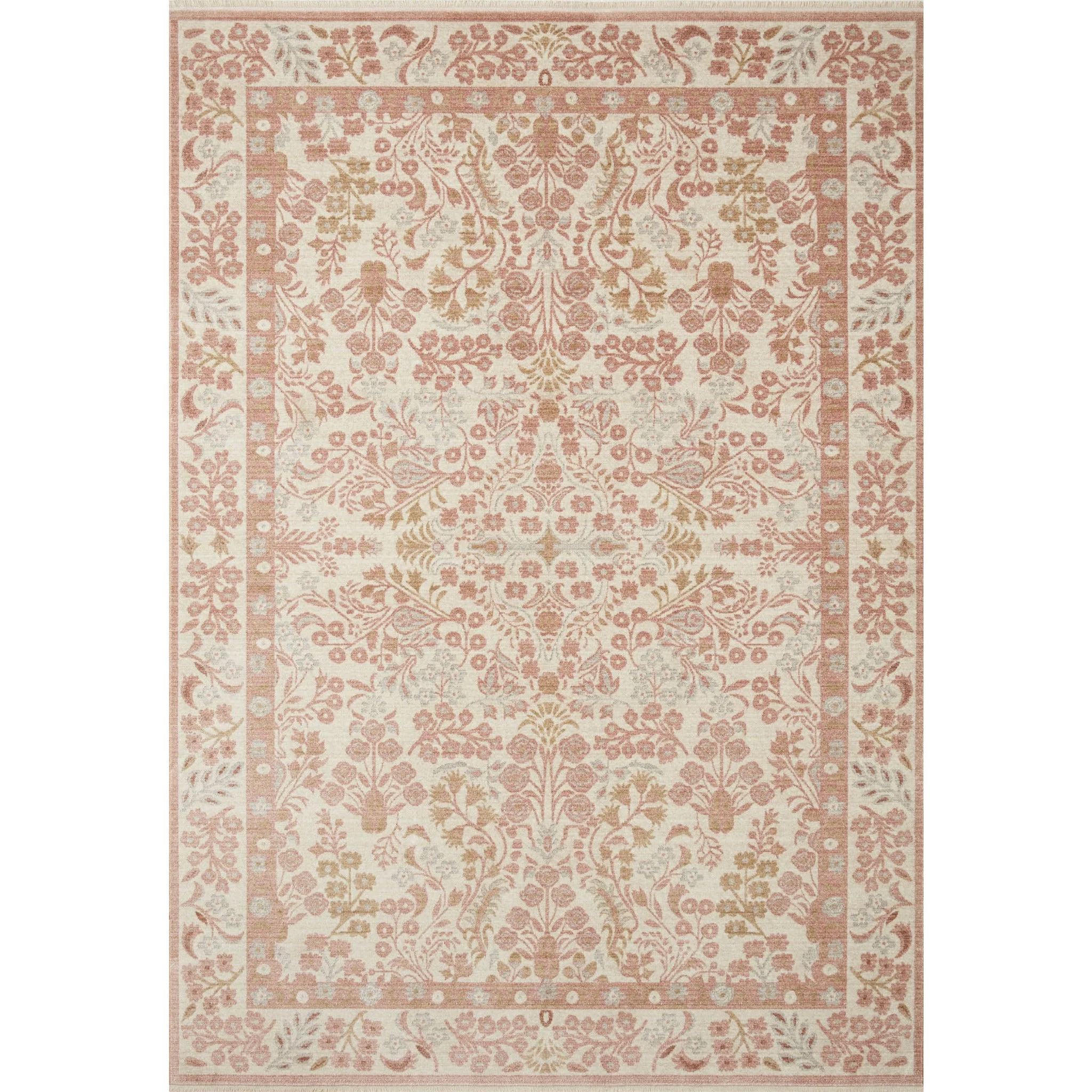 Holland Lotte / Blush | Rifle Paper Co. Rugs x Loloi