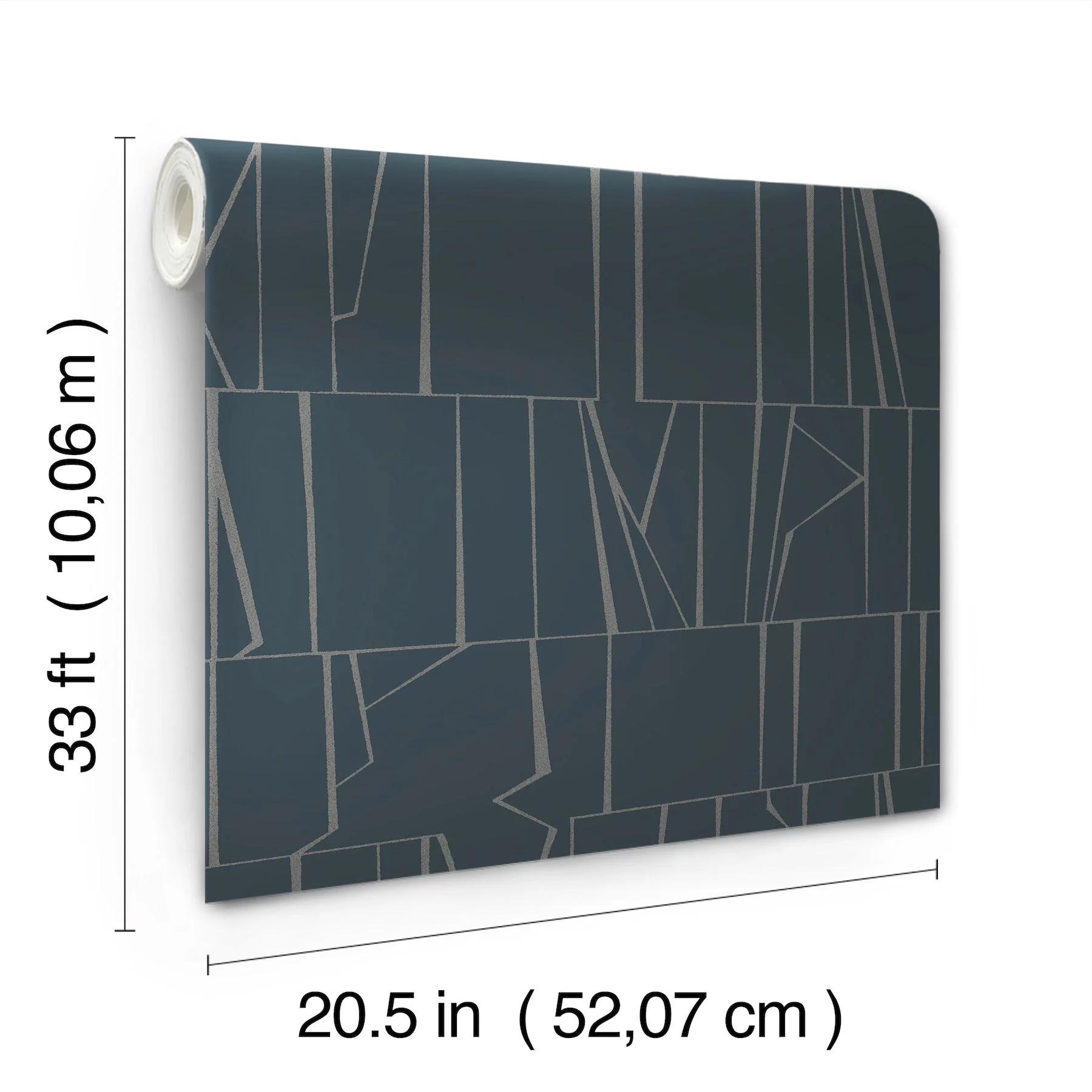 Huntington Geometric Stripe Wallpaper - Image 20