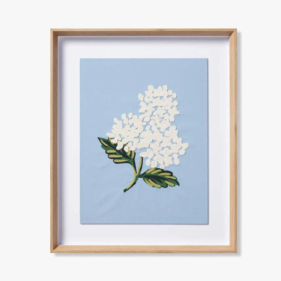 Hydrangea Blue Wall Art | Rifle Paper Co. x Loloi