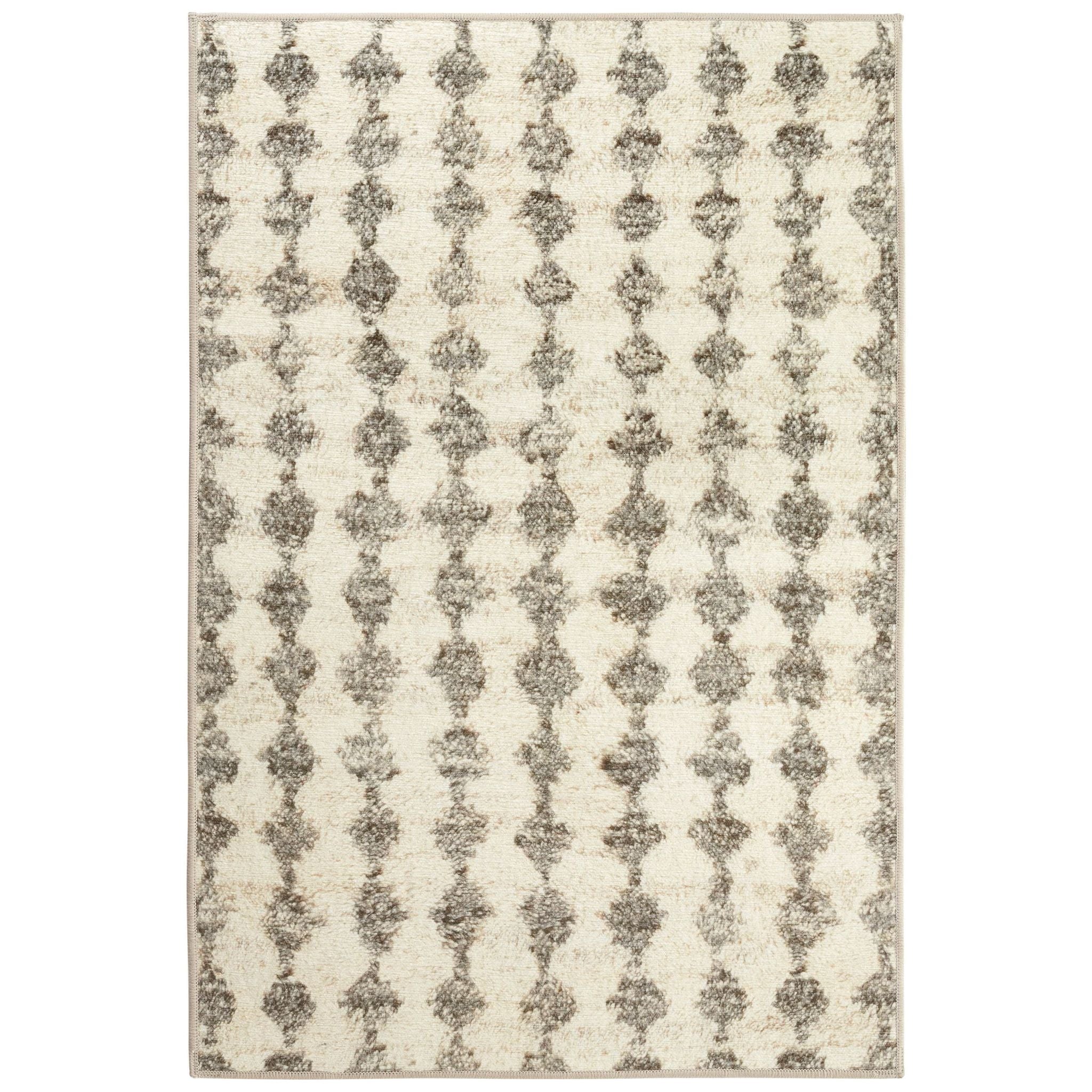 Izzy Grey Machine Washable Rug