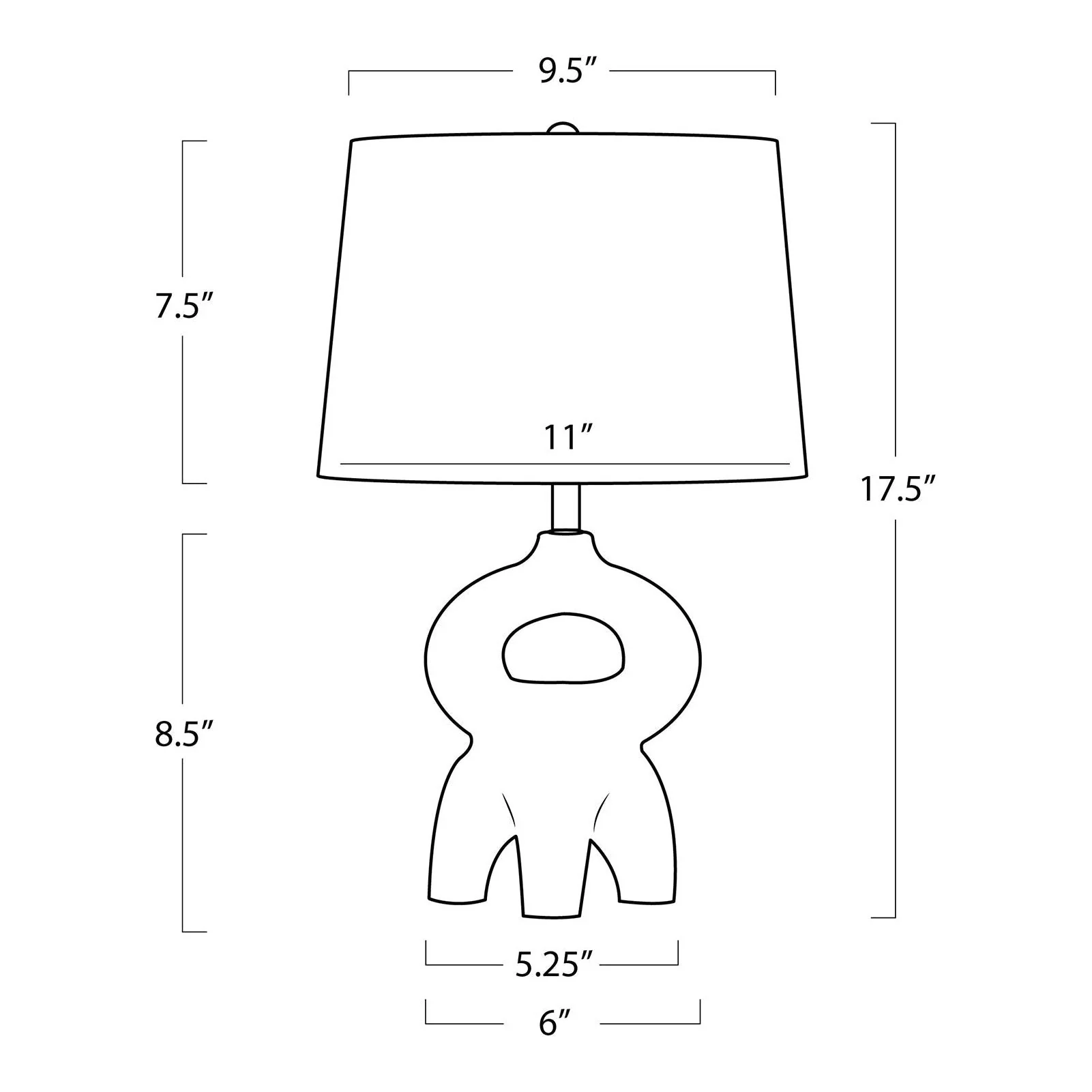 Jacob Metal Mini Lamp - Image 4