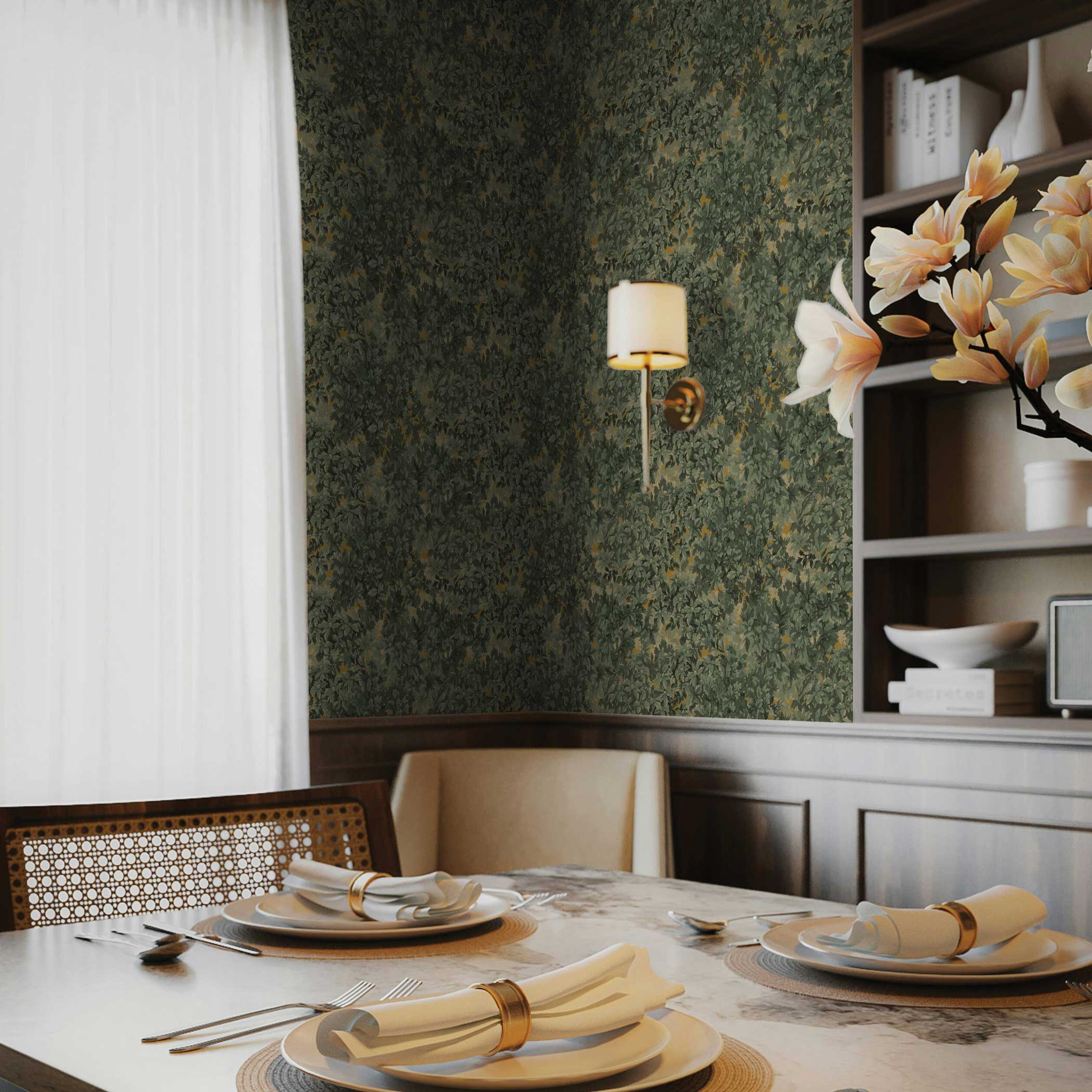Antique Arras Peel and Stick Wallpaper by Jeremiah Brent - Image 5
