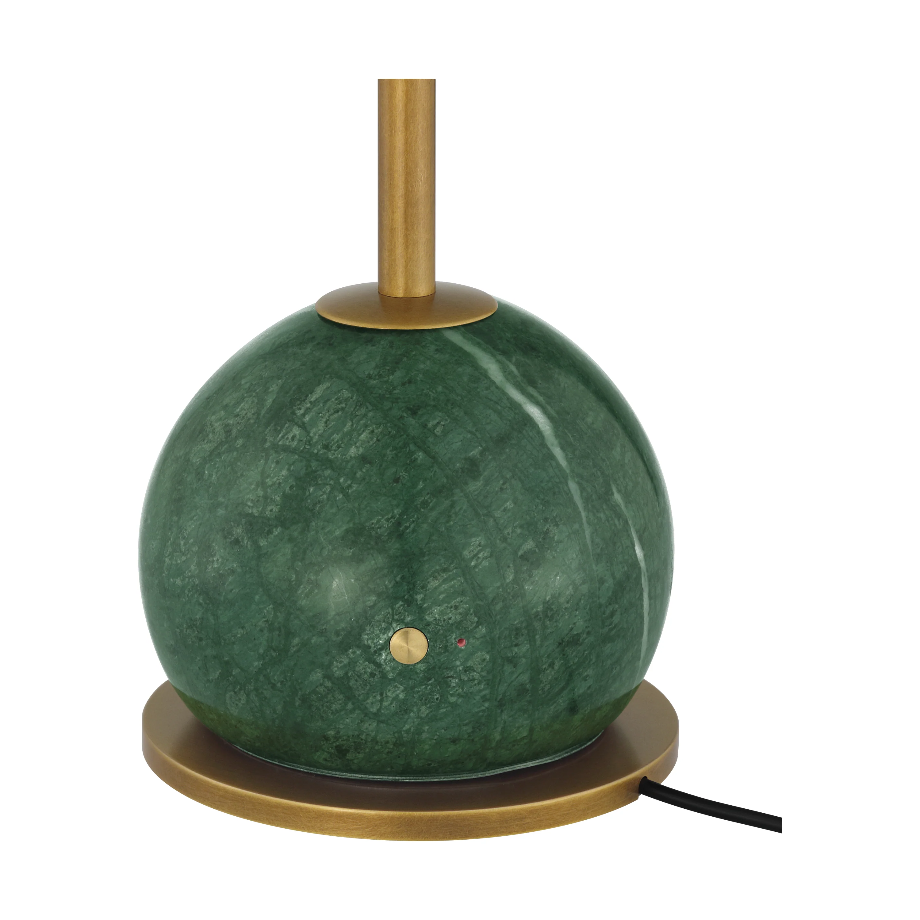 Journey Green & Brass Cordless Table Lamp - Image 3