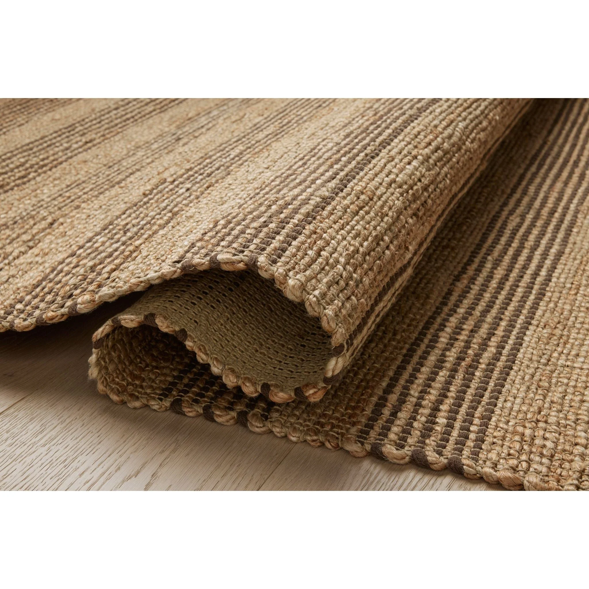 Judy Natural / Chocolate Rug | Chris Loves Julia x Loloi - Image 4