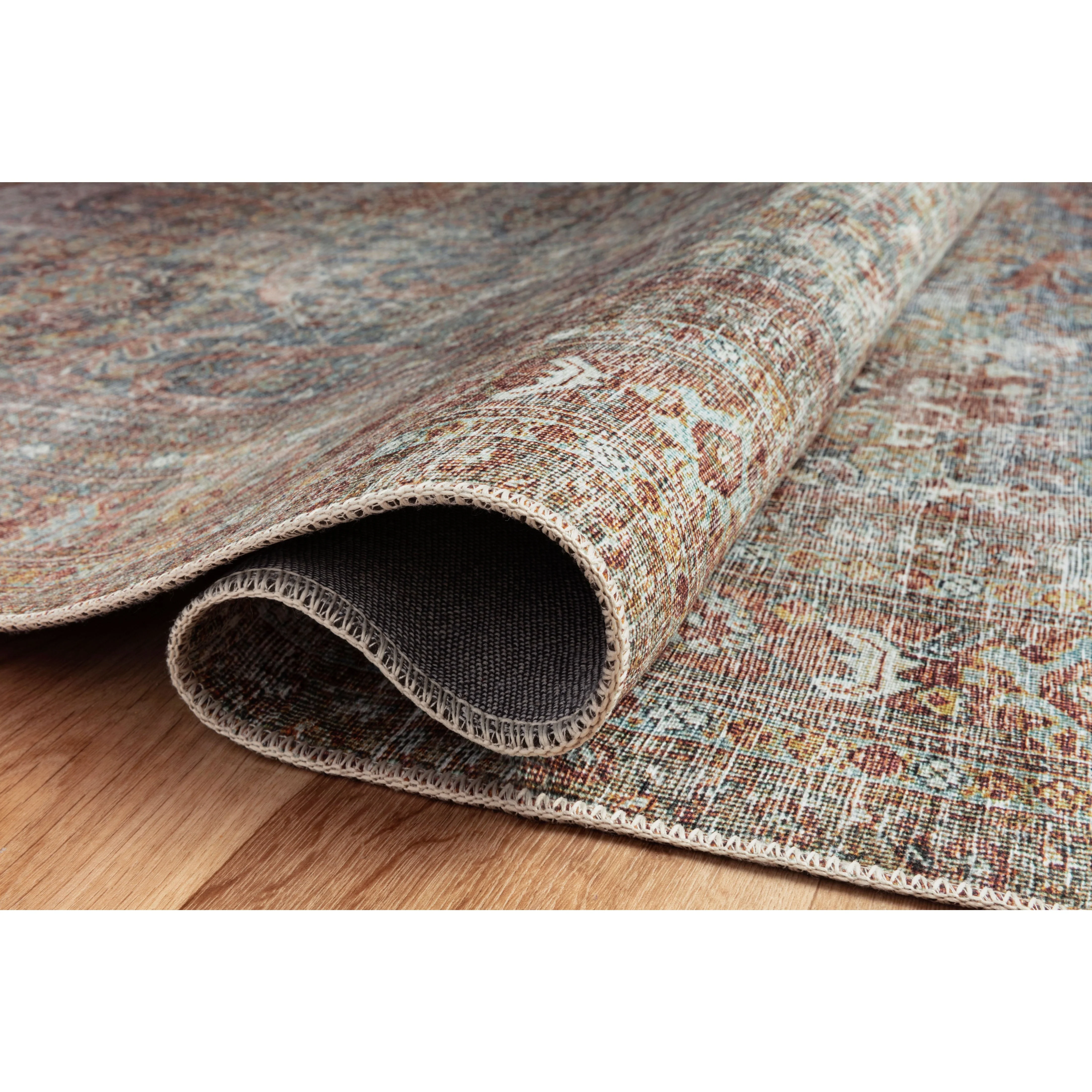Jules Lagoon / Brick Rug | Chris Loves Julia x Loloi - Image 9