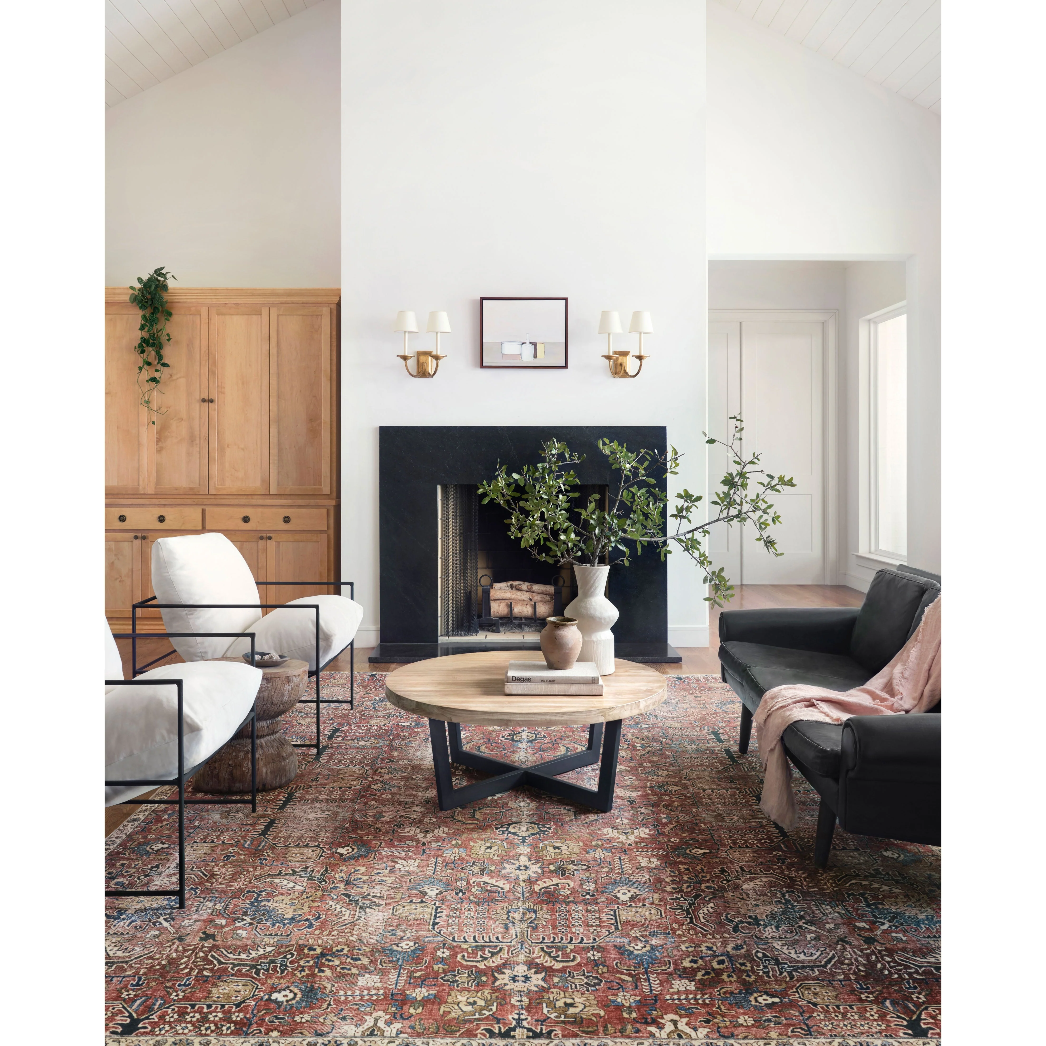 Jules Merlot / Multi Rug | Chris Loves Julia x Loloi - Image 2