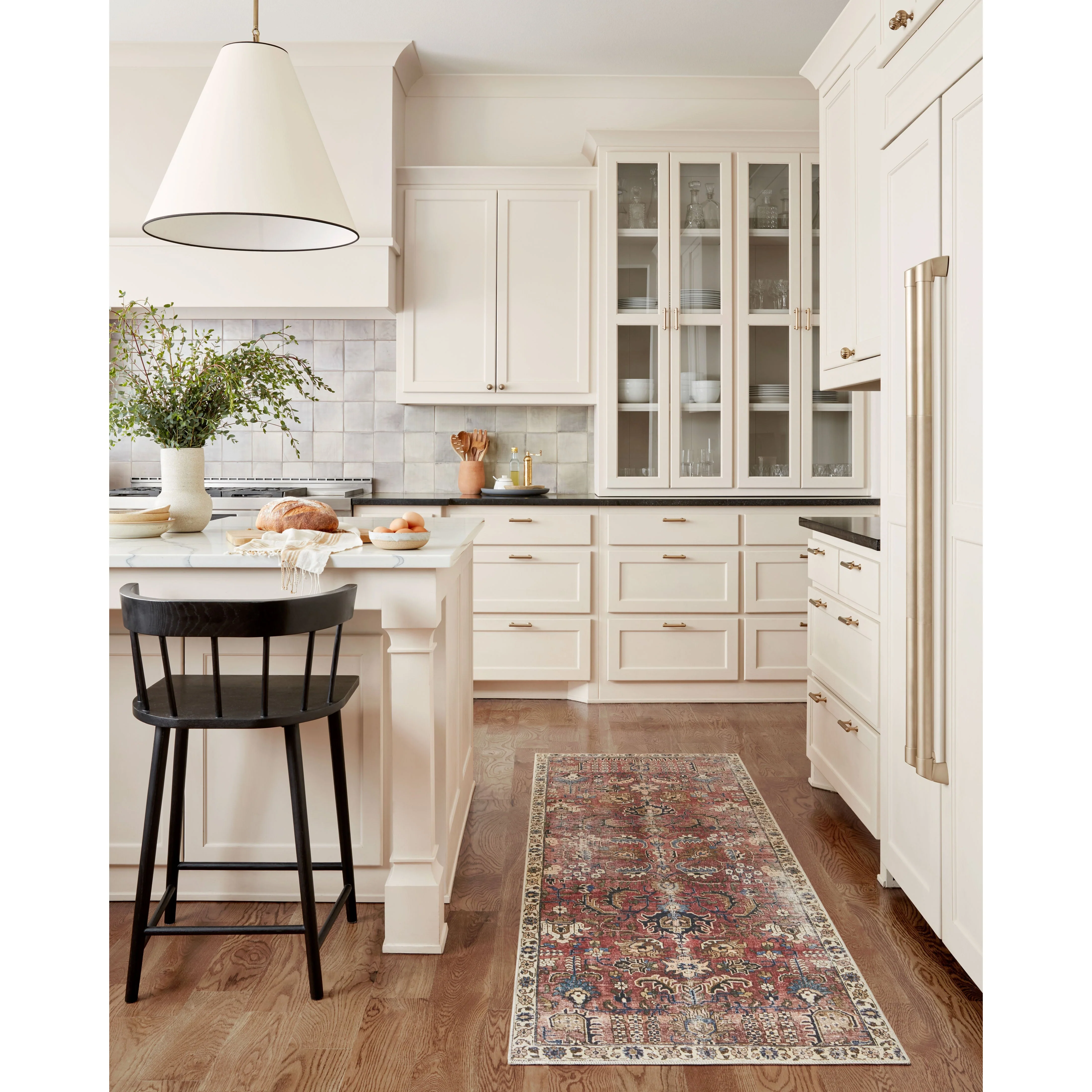 Jules Merlot / Multi Rug | Chris Loves Julia x Loloi - Image 4