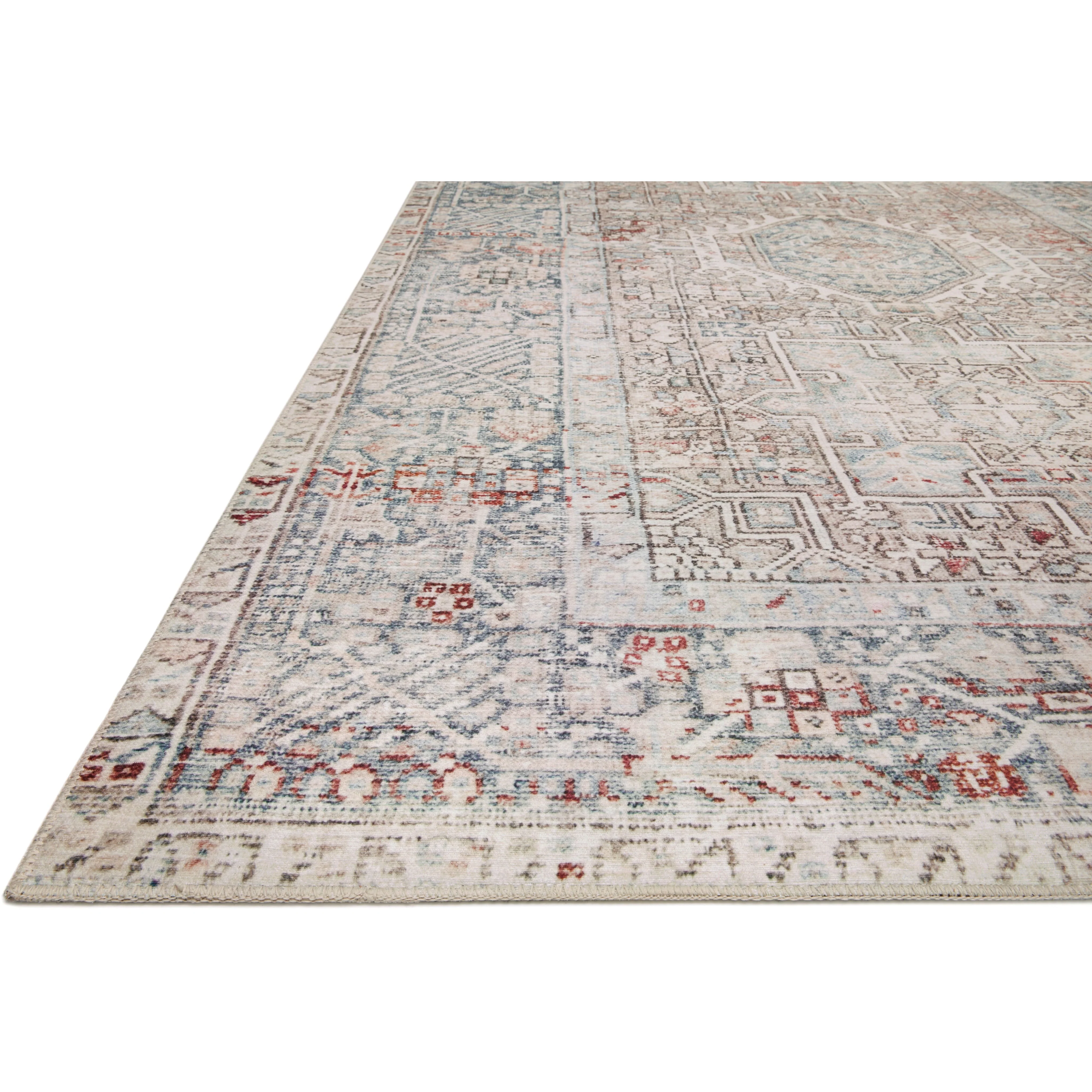 Jules Natural / Ocean Rug | Chris Loves Julia x Loloi - Image 7