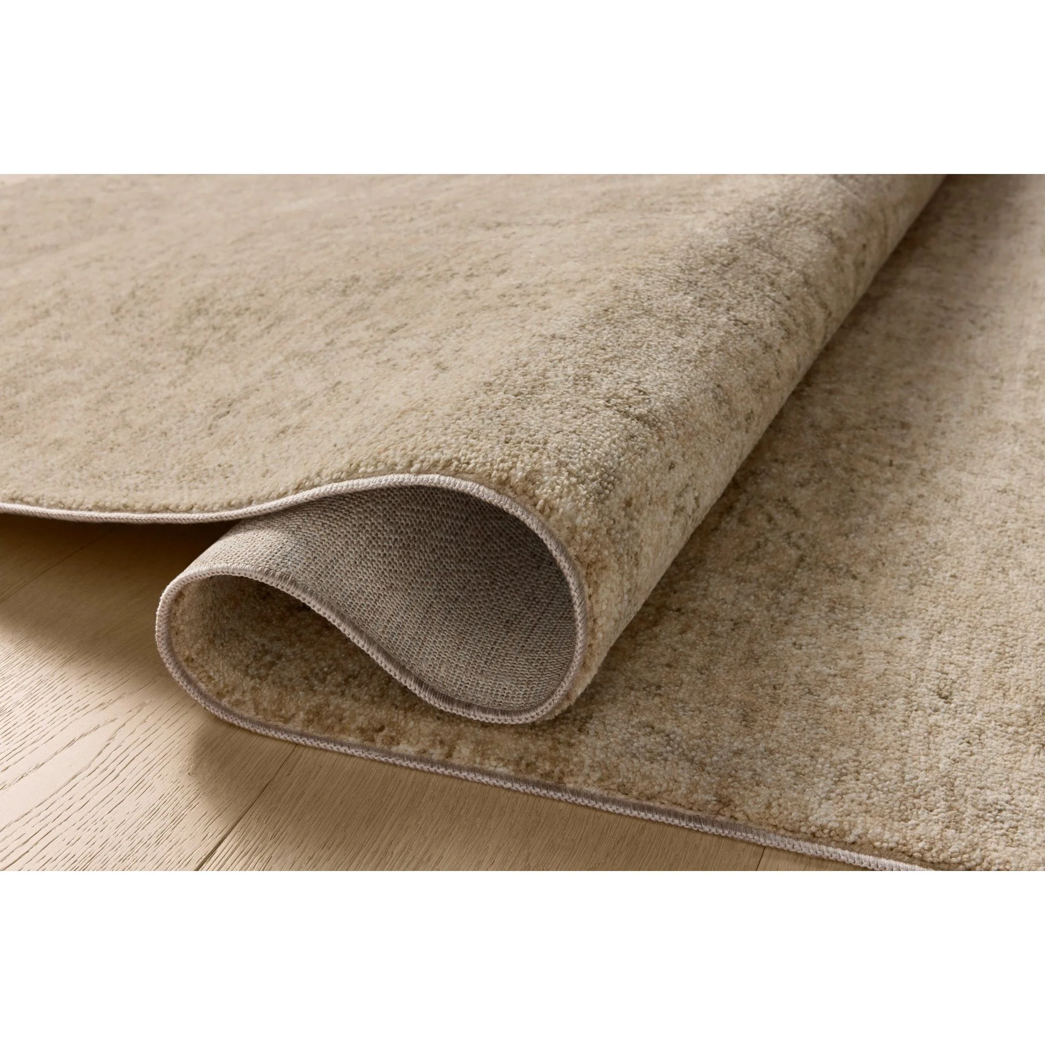 Junie Oatmeal / Smoke Rug | Magnolia Home by Joanna Gaines x Loloi - Image 5