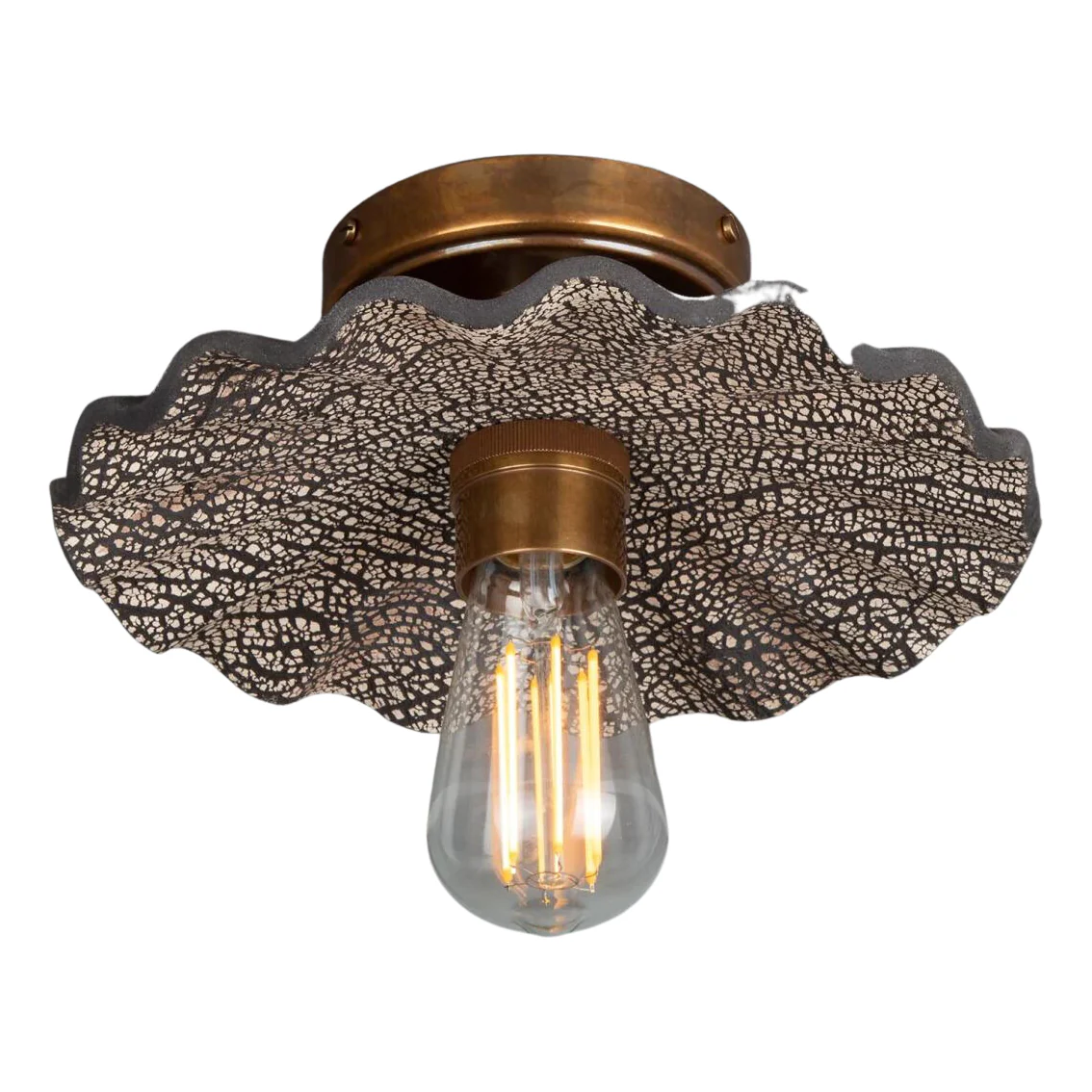 Kapok Organic Ceramic Ceiling Light