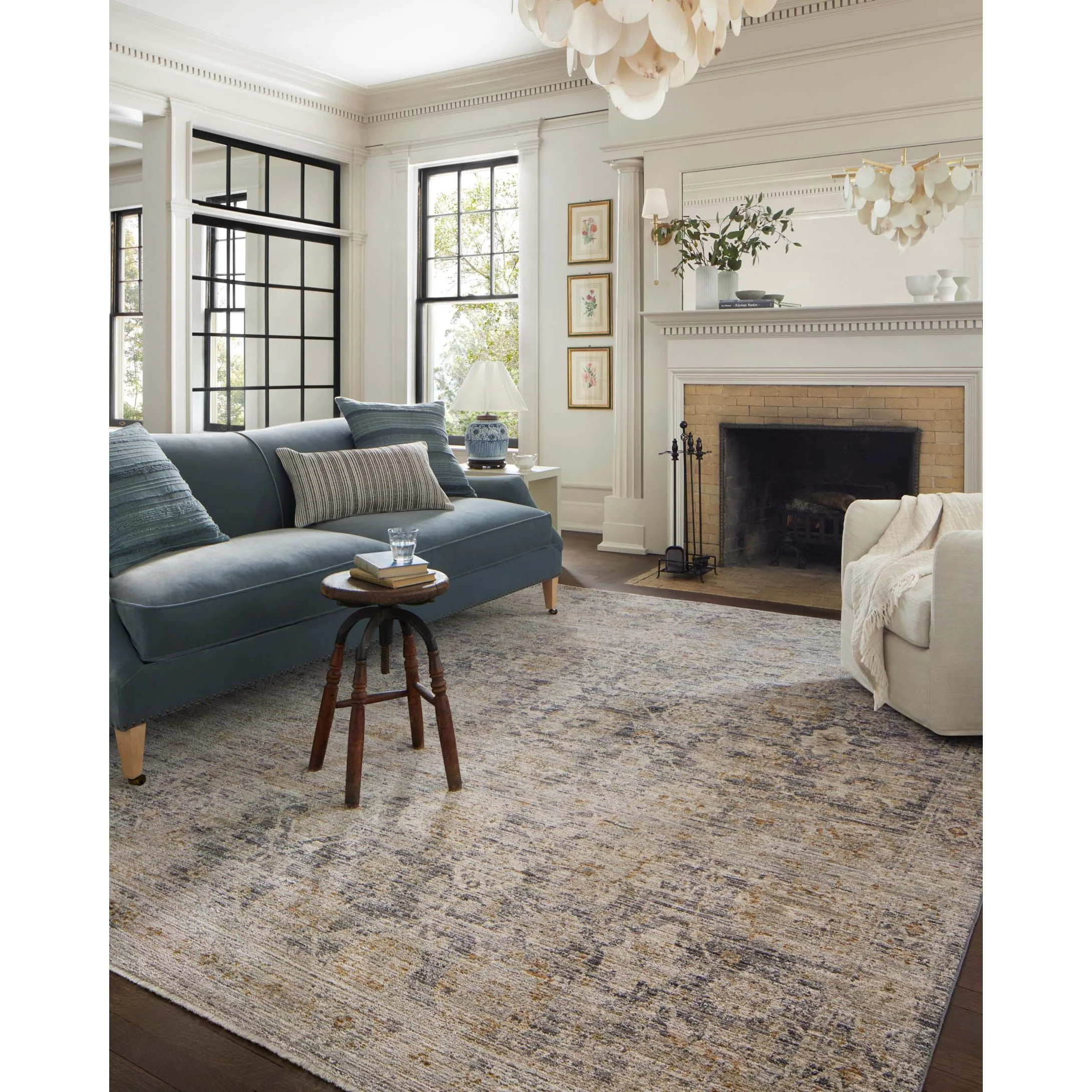 Katherine Charcoal / Gold Rug | Jean Stoffer x Loloi - Image 7