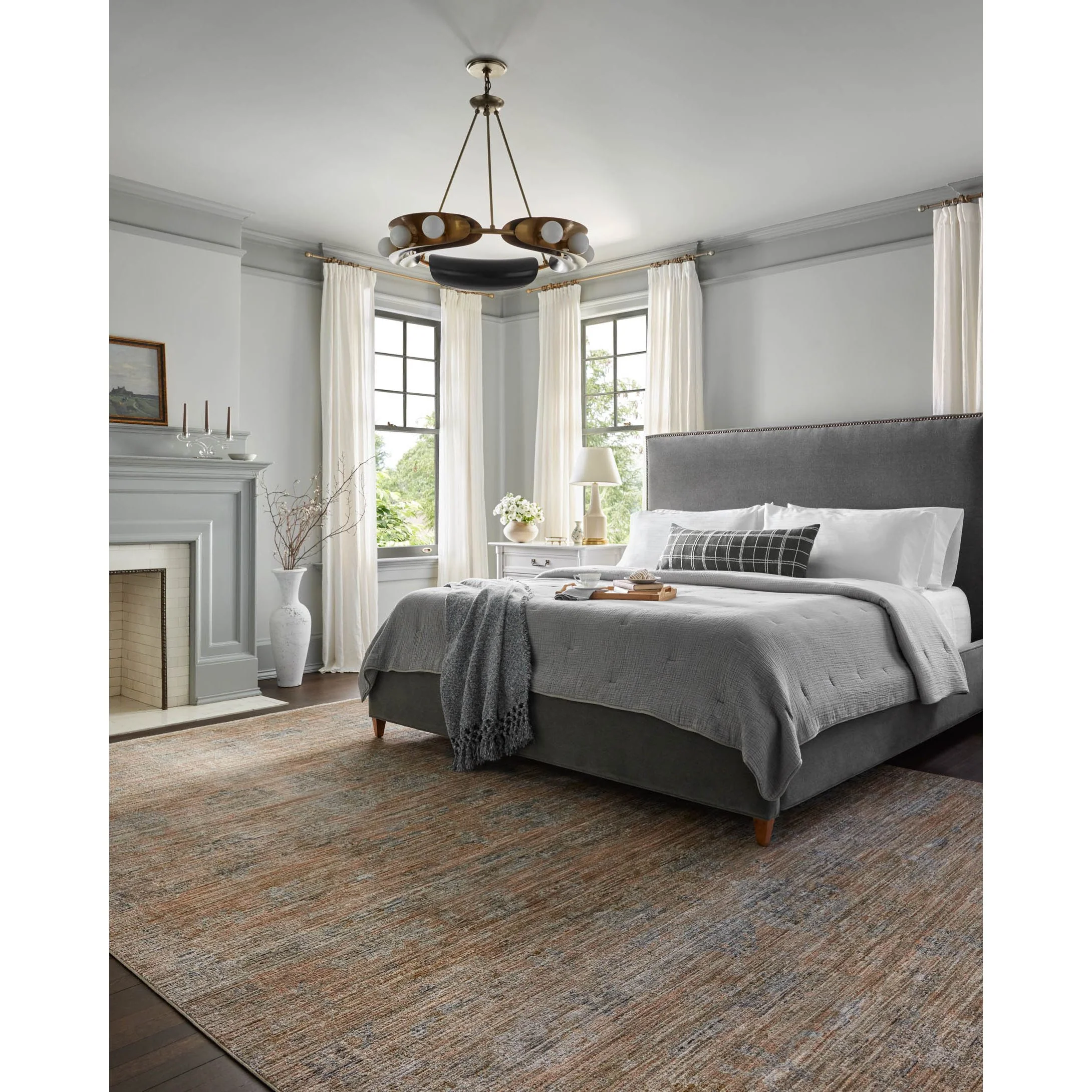 Katherine Copper / Steel Rug | Jean Stoffer x Loloi - Image 6