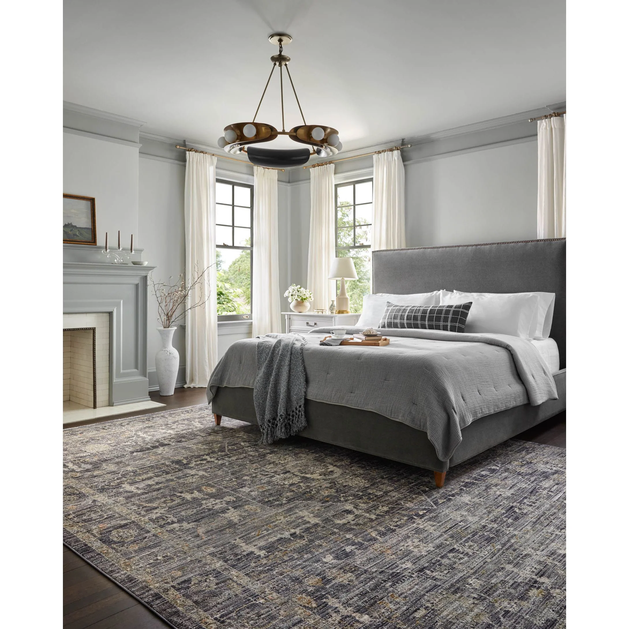 Katherine Midnight / Tobacco Rug | Jean Stoffer x Loloi - Image 6