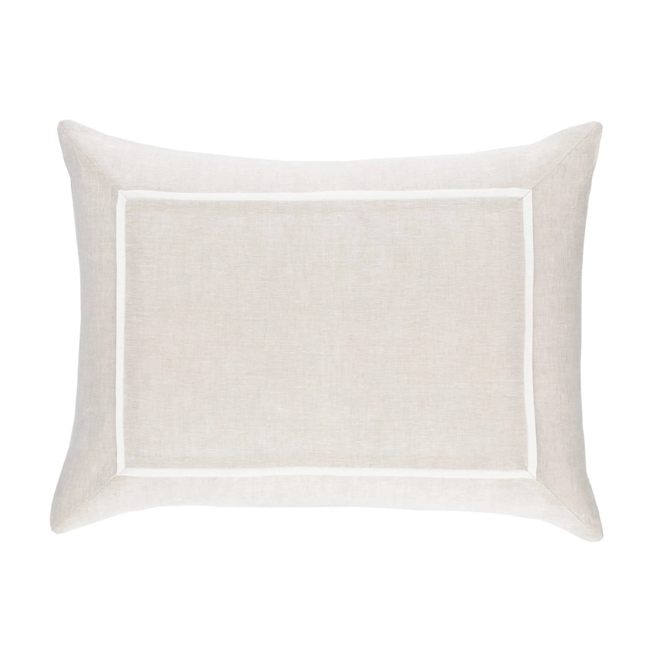 Keaton Linen Sham | Natural