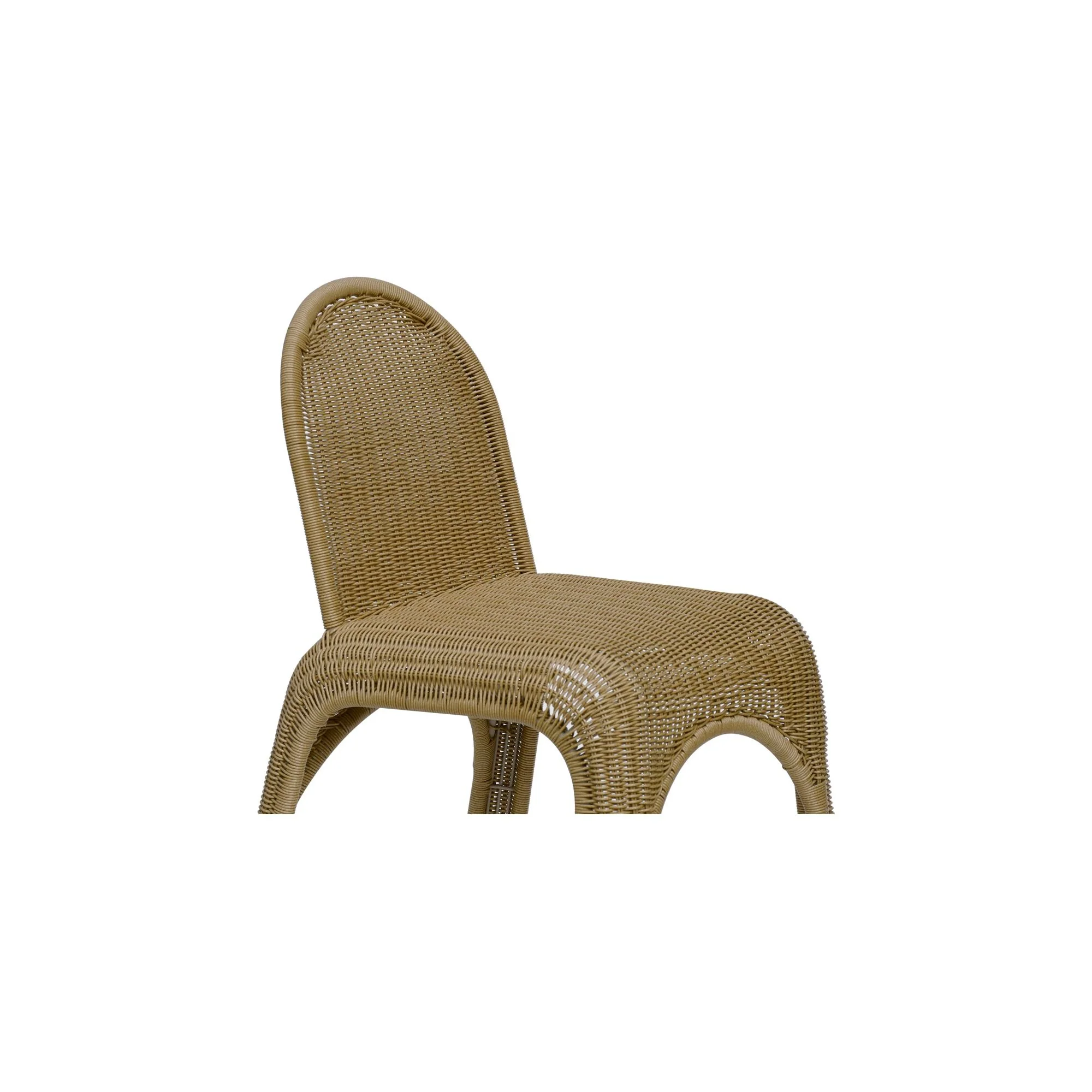 Kendall Outdoor Dining Chair Natural-Set of Two - Image 9