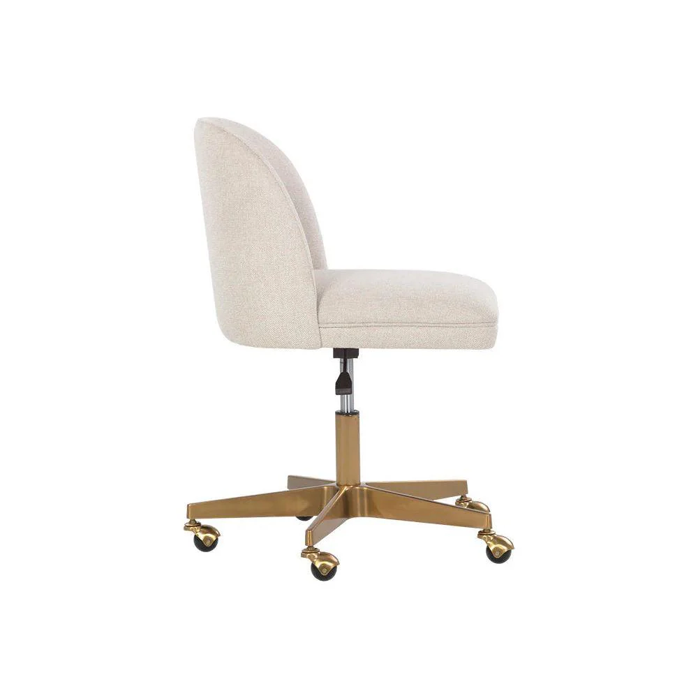 Kenna Office Chair - Belfast Oatmeal - Image 3