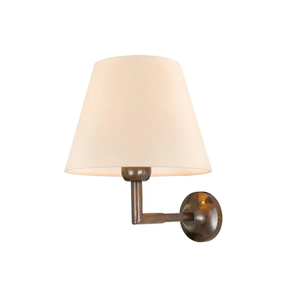 Kilkee Modern Wall Light with Empire Fabric Shade