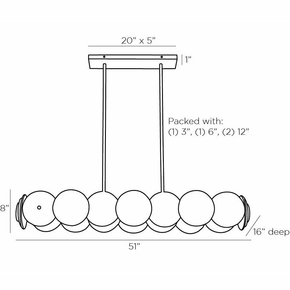 Kinlee Linear Chandelier - Image 10