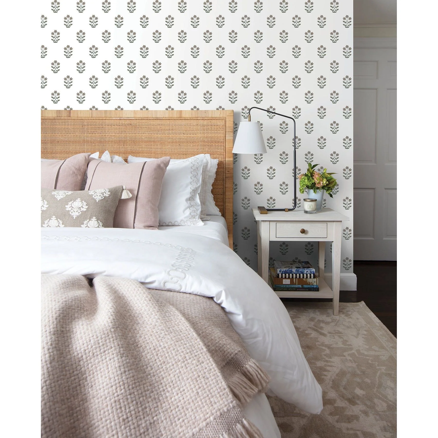 Kit Heather Floral Wallpaper - Image 6