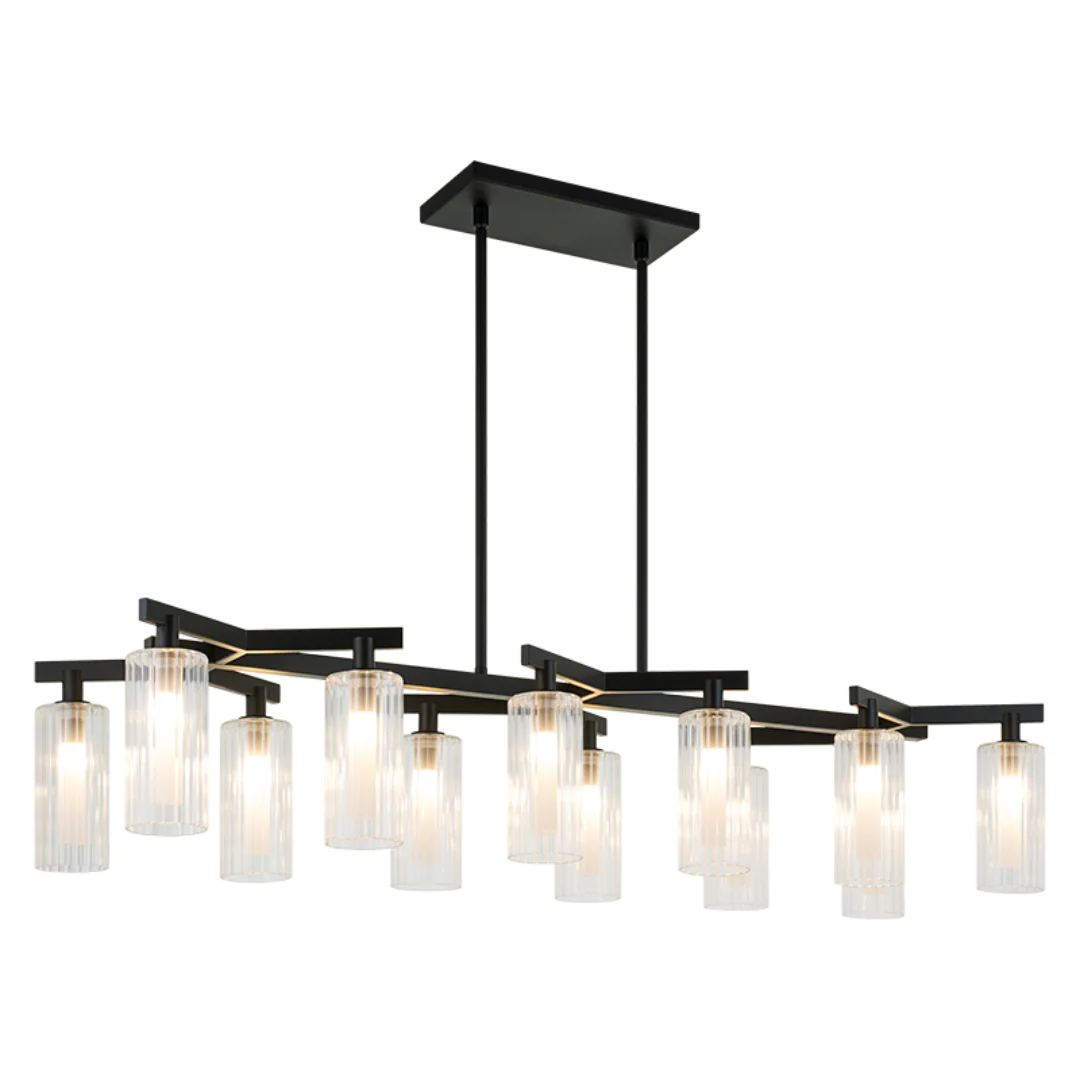 Kristof 12 Light Linear Chandelier
