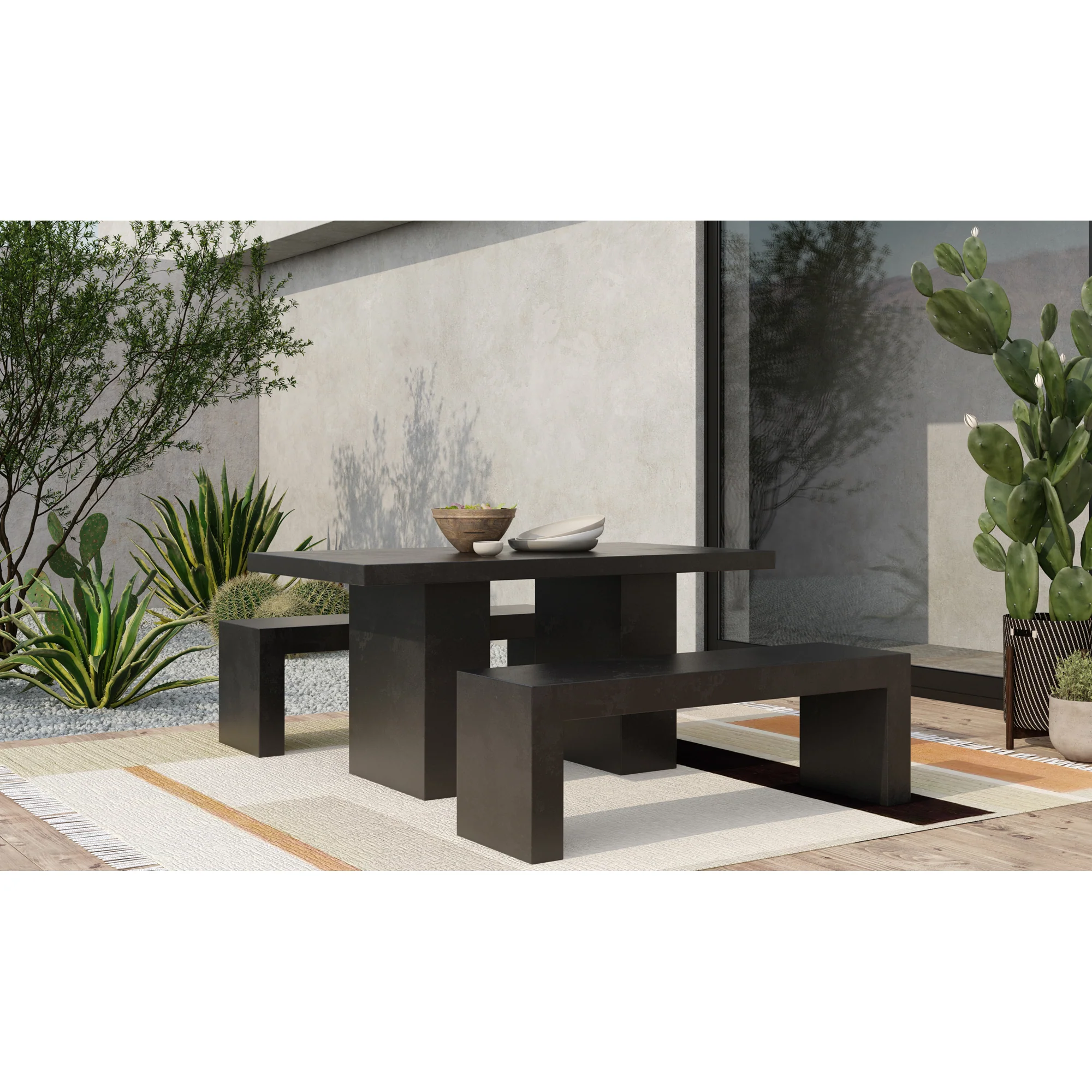 Lacey Outdoor Bench - Image 6