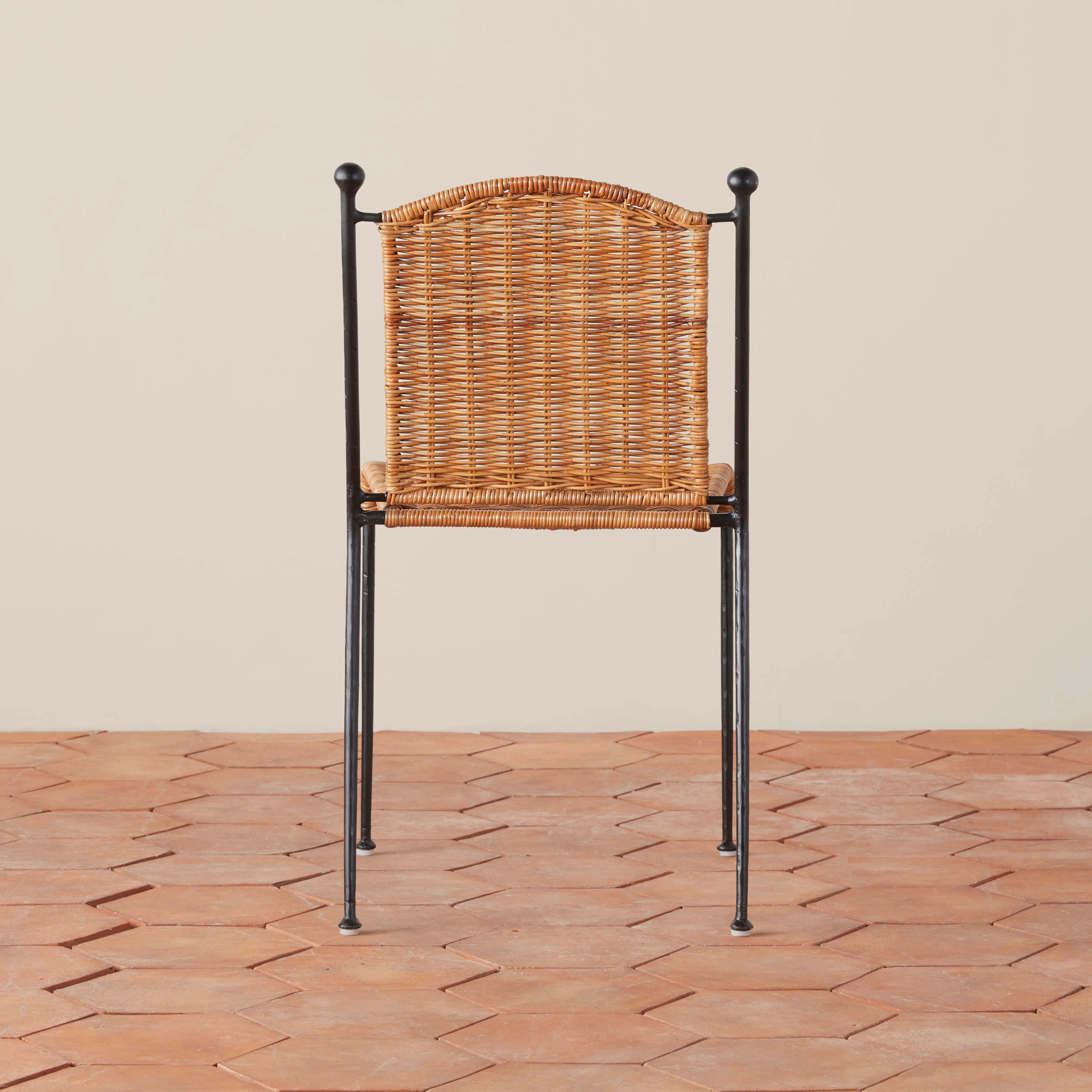 Lacoste Indoor/Outdoor Wicker Dining Chair - Image 8