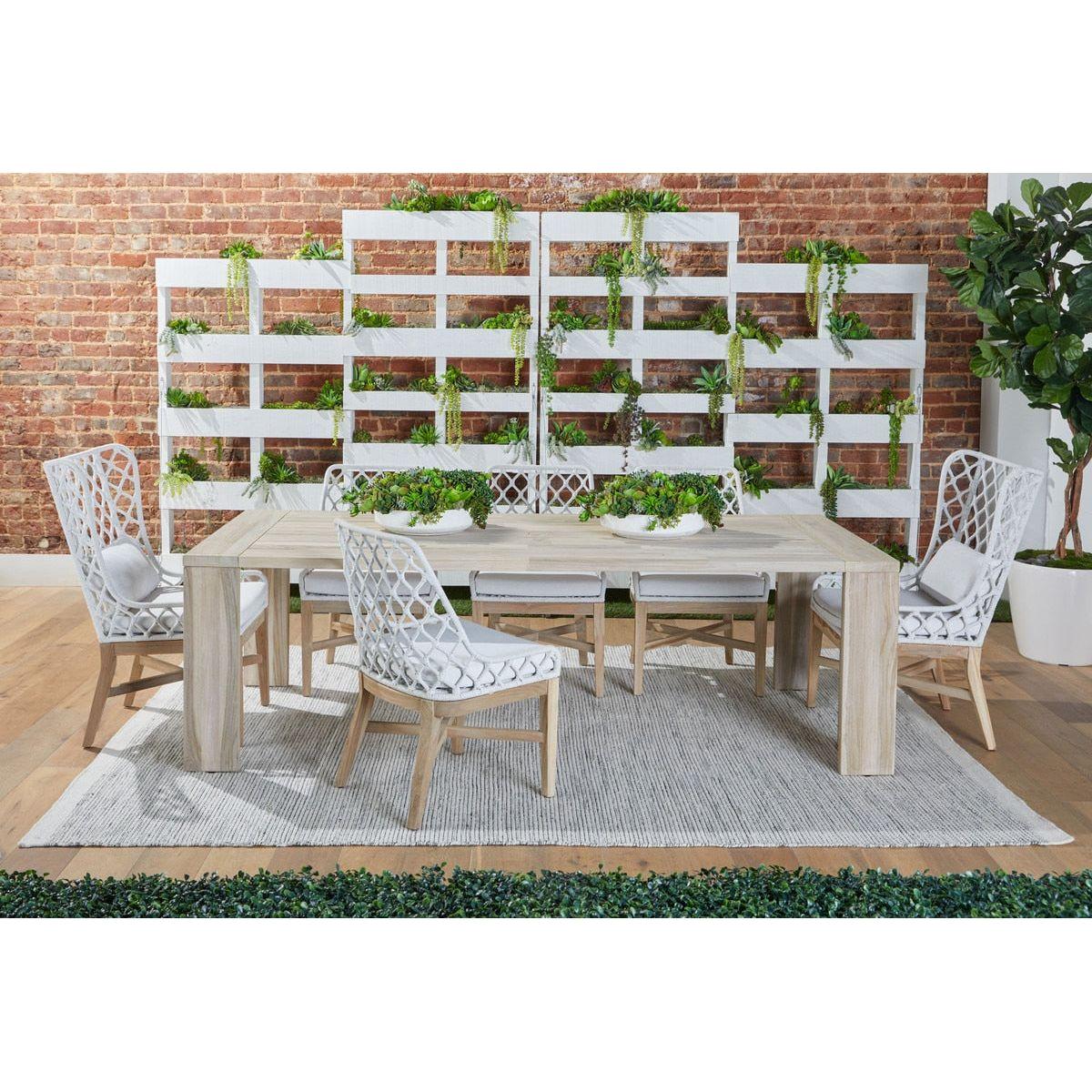 Lattis Outdoor Wing Chair - Image 9