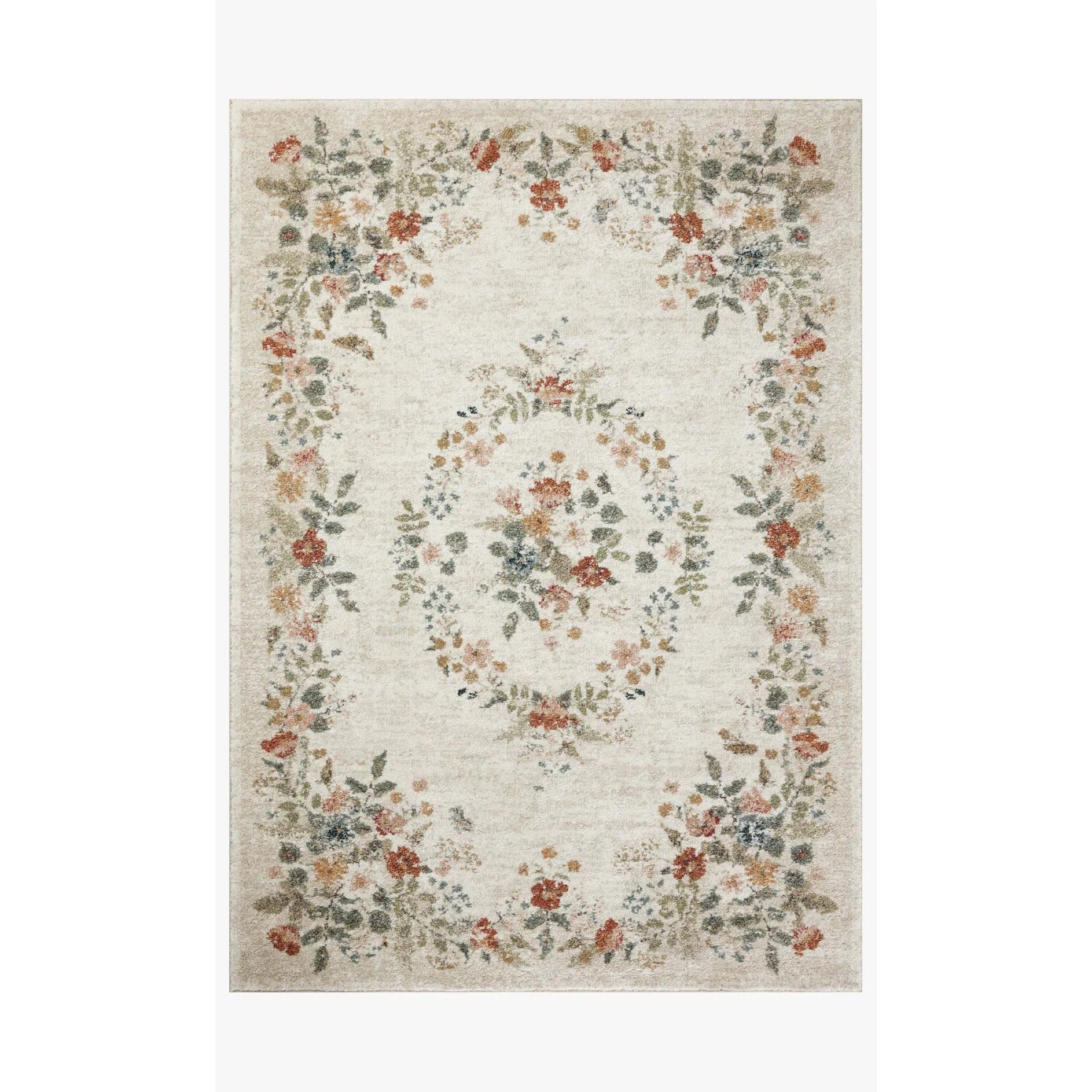 Laurel Cream Rug | Rifle Paper Co. x Loloi
