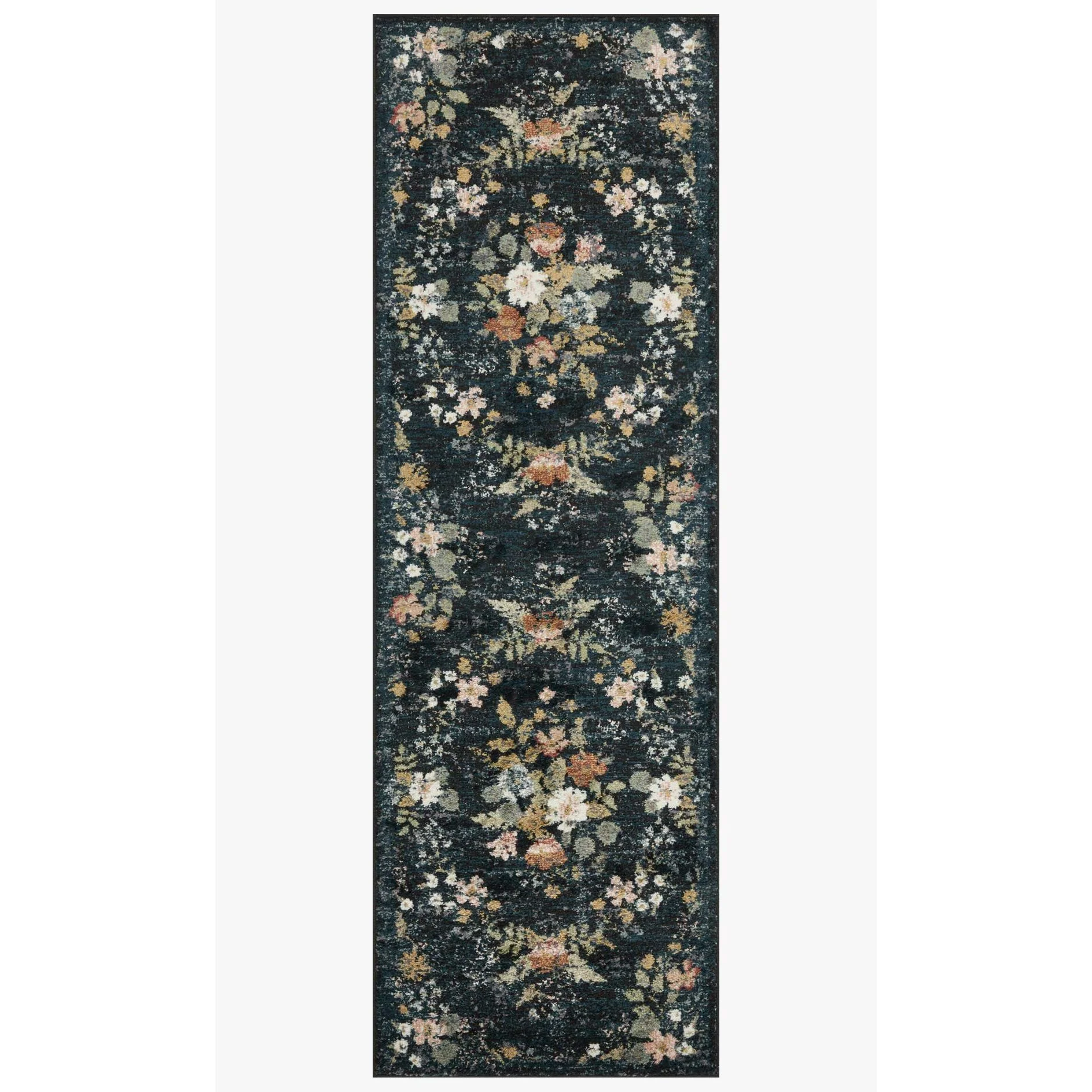Laurel Navy Rug | Rifle Paper Co. x Loloi - Image 5