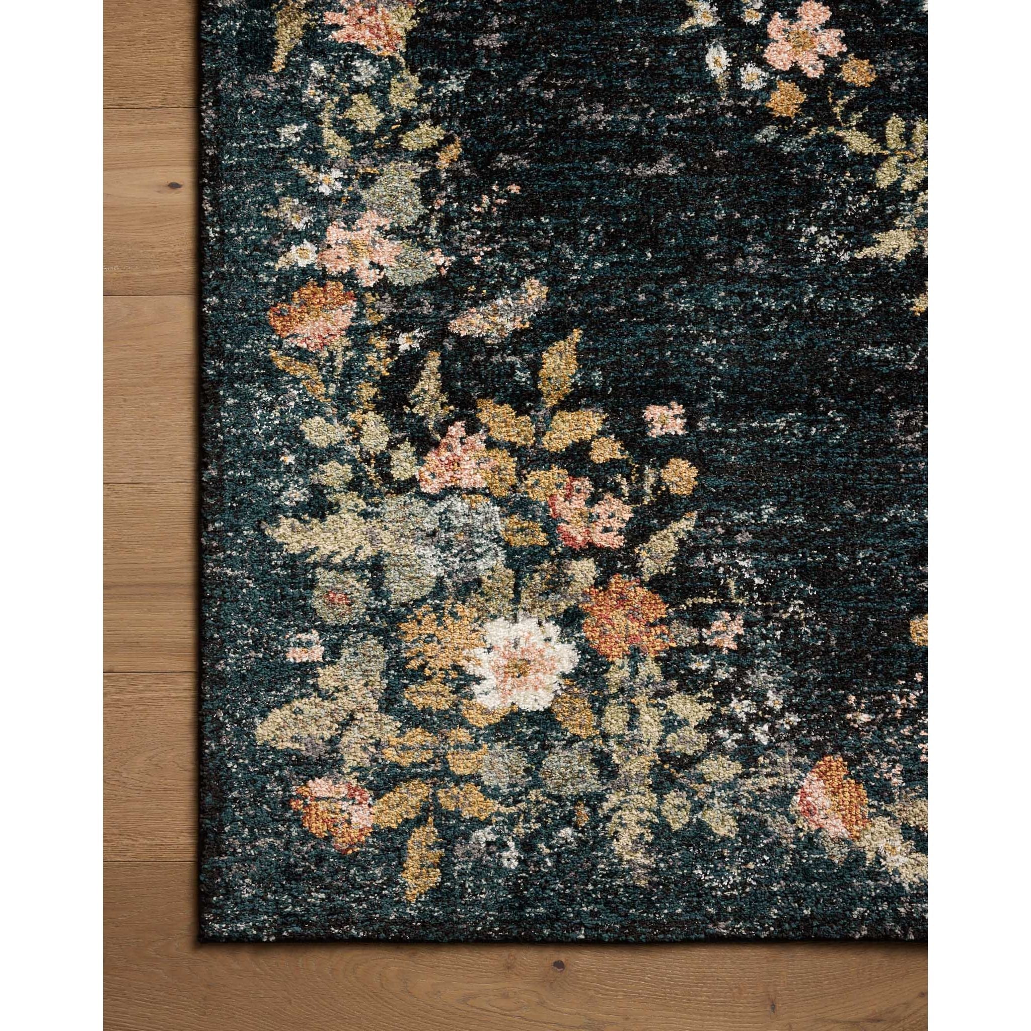 Laurel Navy Rug | Rifle Paper Co. x Loloi - Image 7