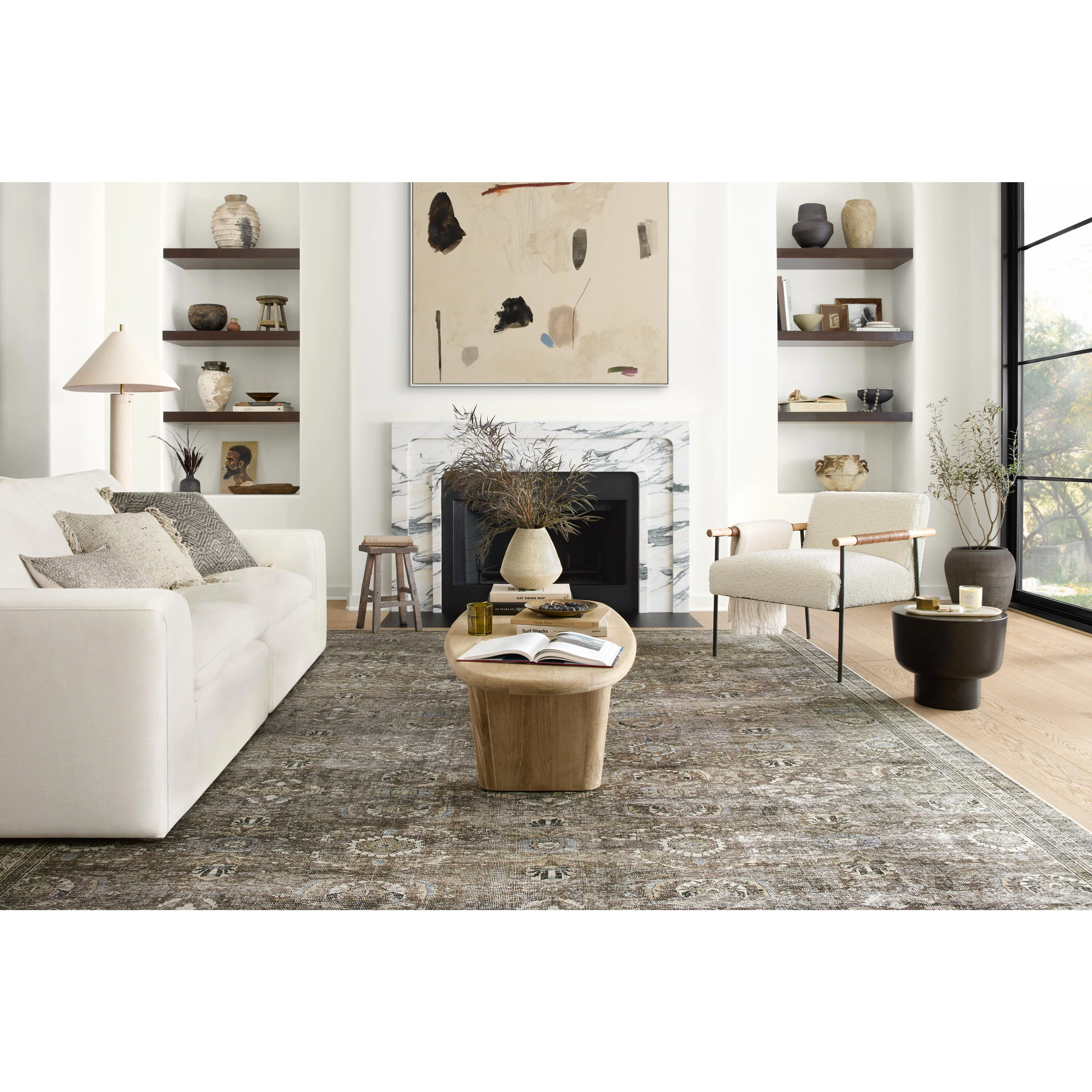 Layla Antique / Moss Rug - Image 6