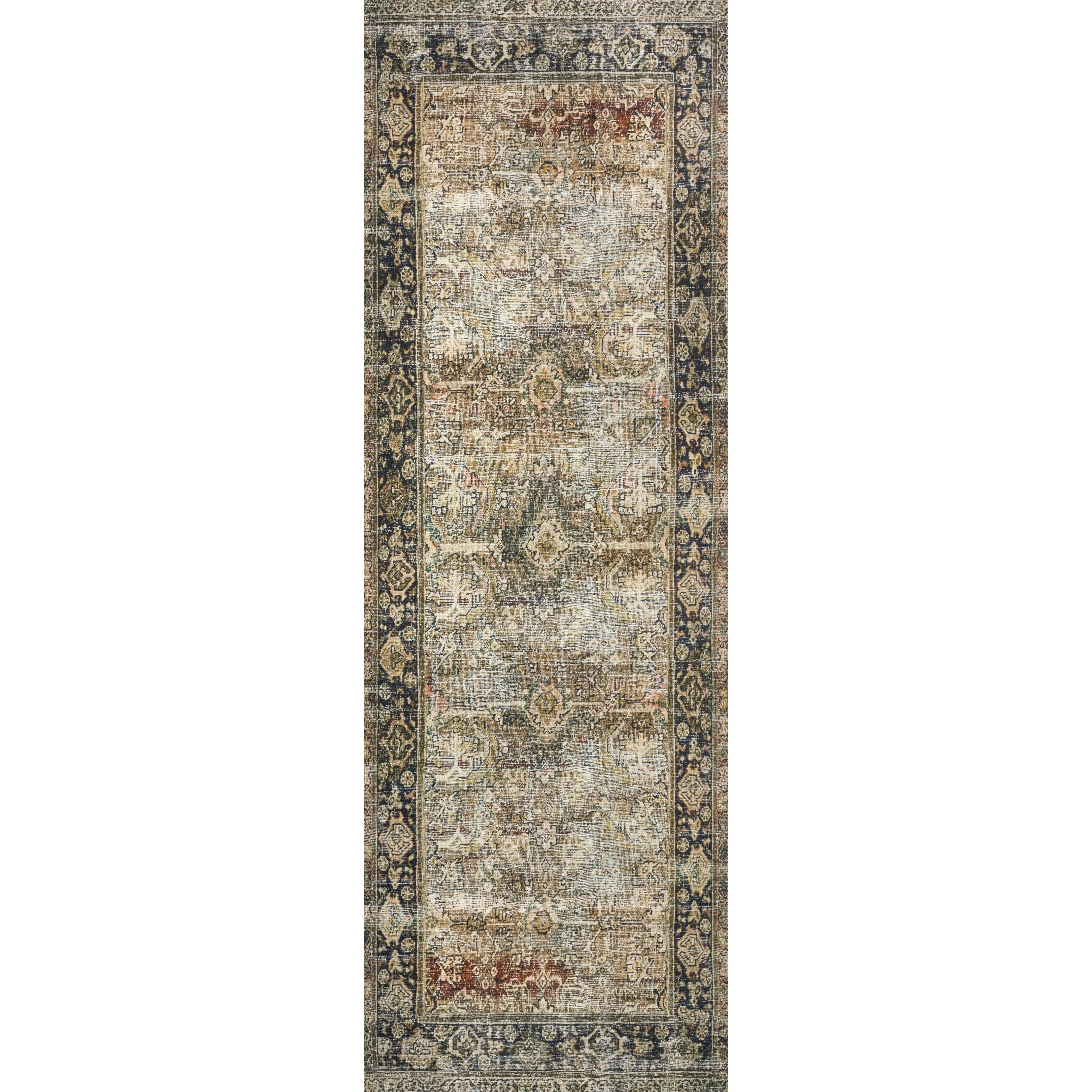 Layla Olive / Charcoal Rug - Image 8