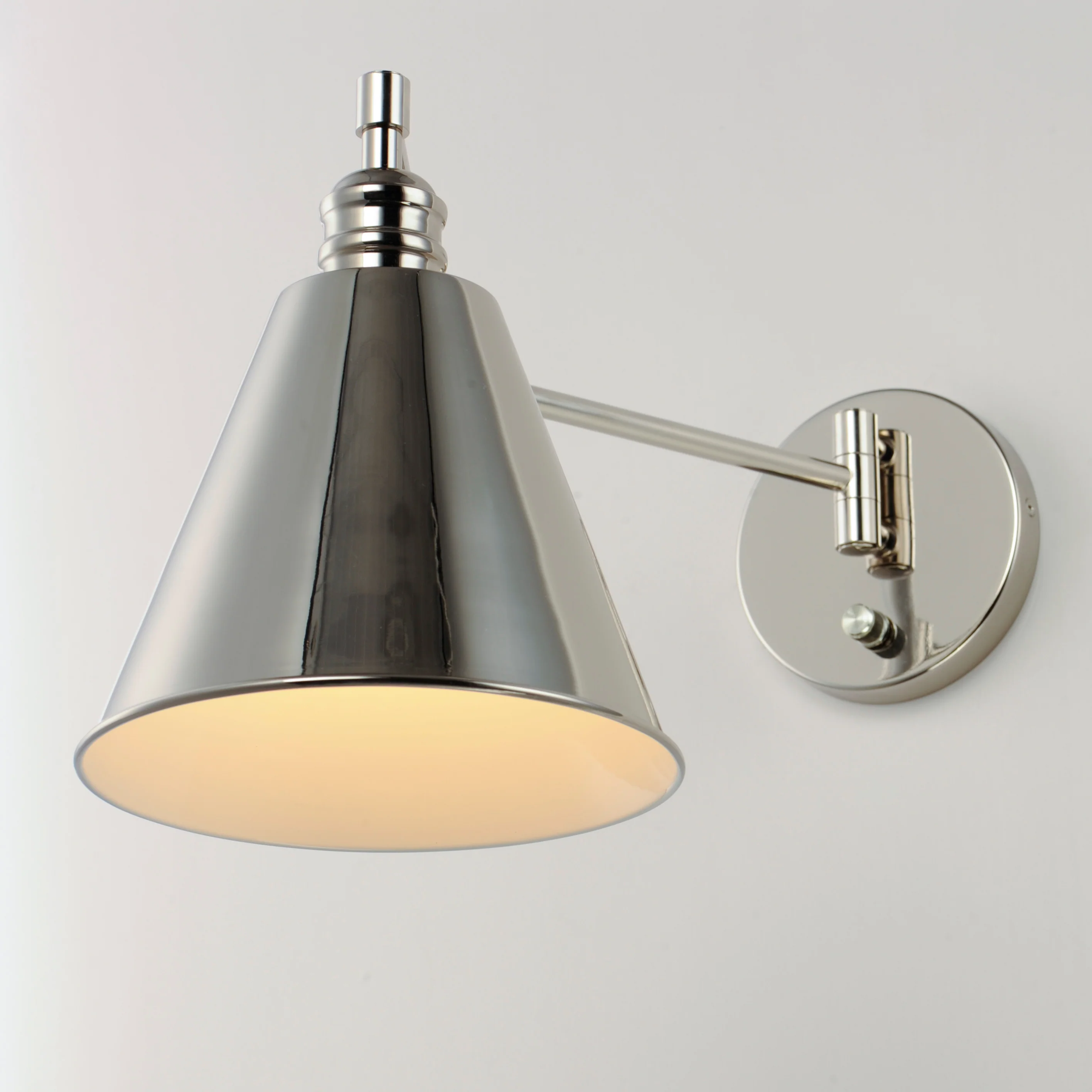 Library 1-Light Wall Sconce Horizontal Swing Arm - Image 20