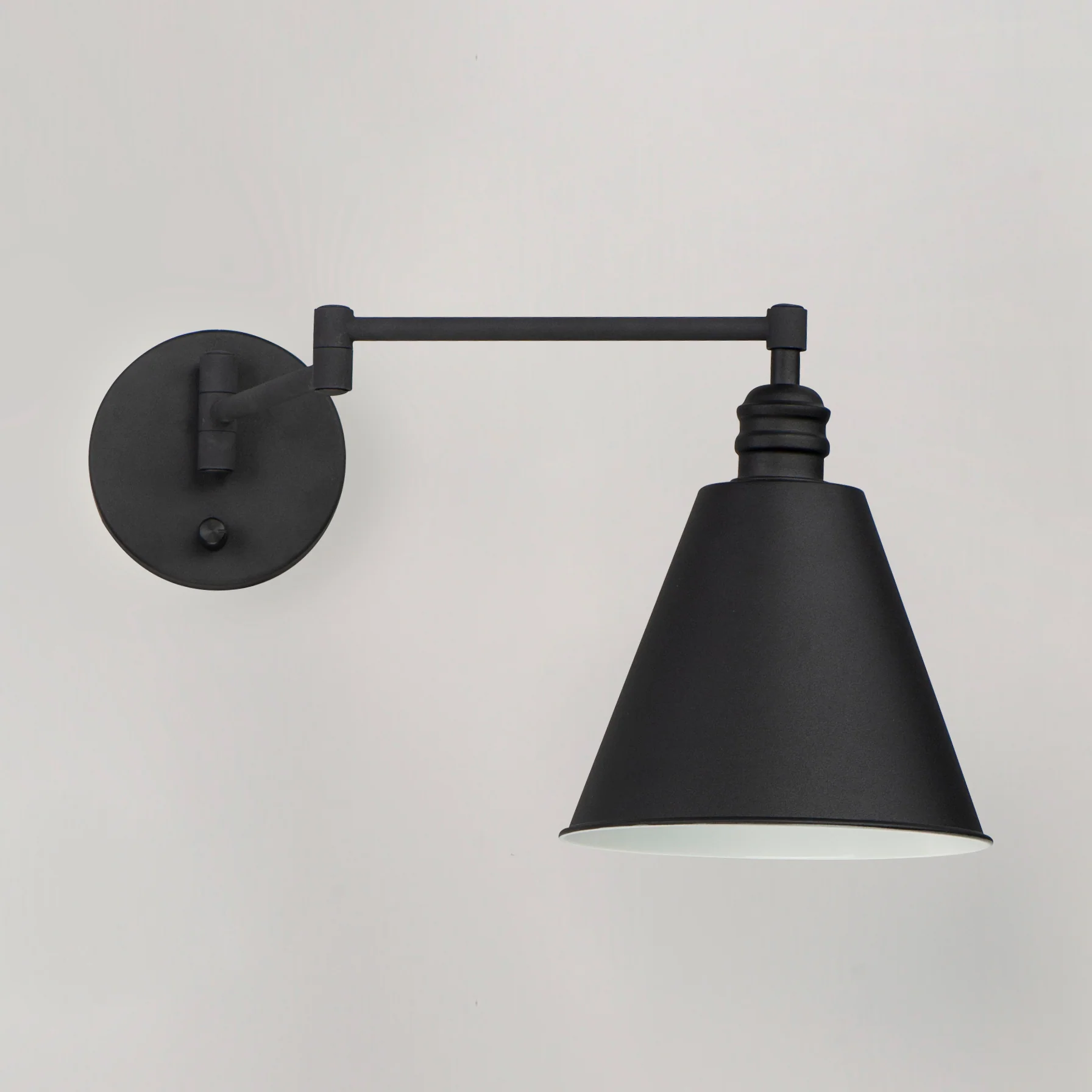 Library 1-Light Wall Sconce Horizontal Swing Arm - Image 5