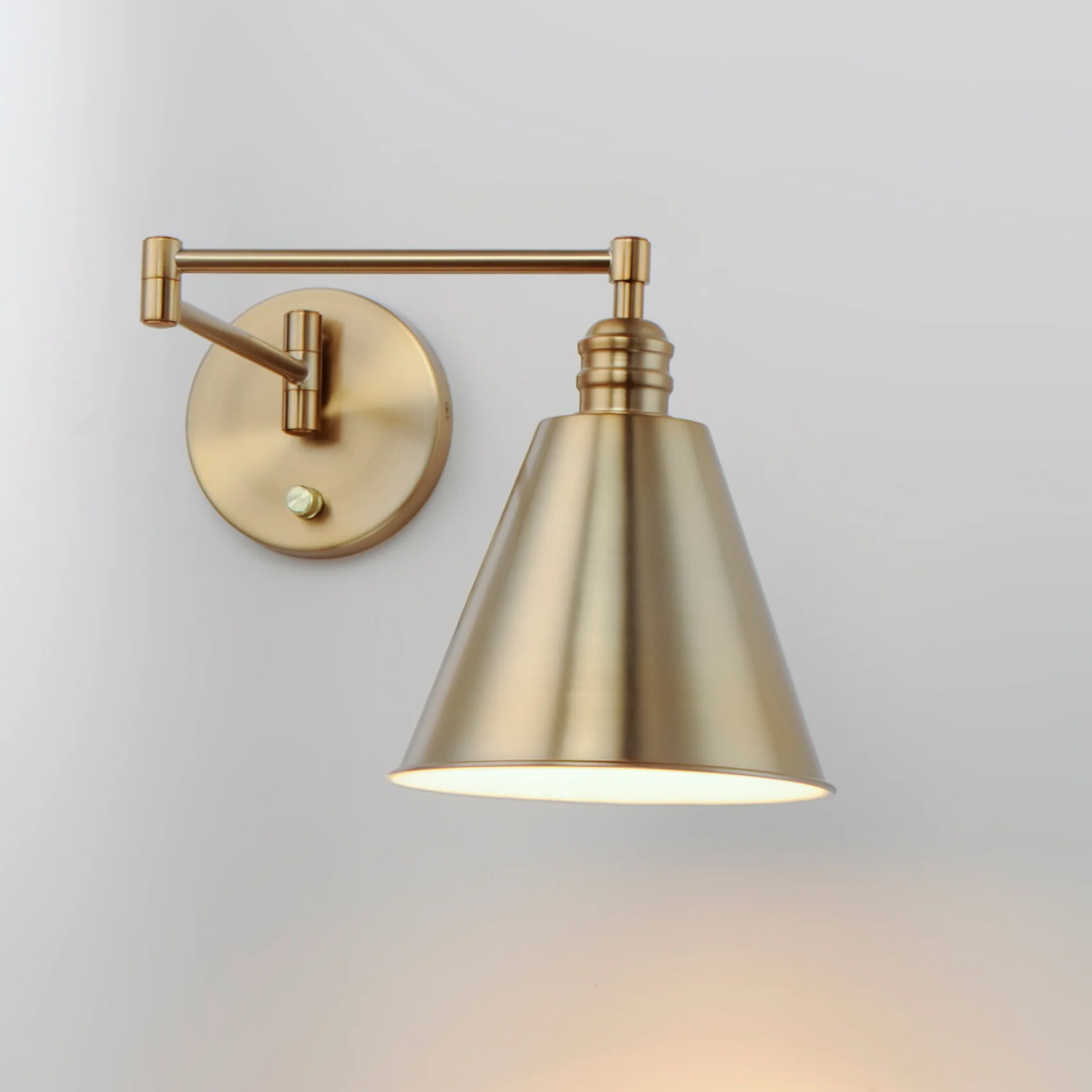 Library 1-Light Wall Sconce Horizontal Swing Arm - Image 9