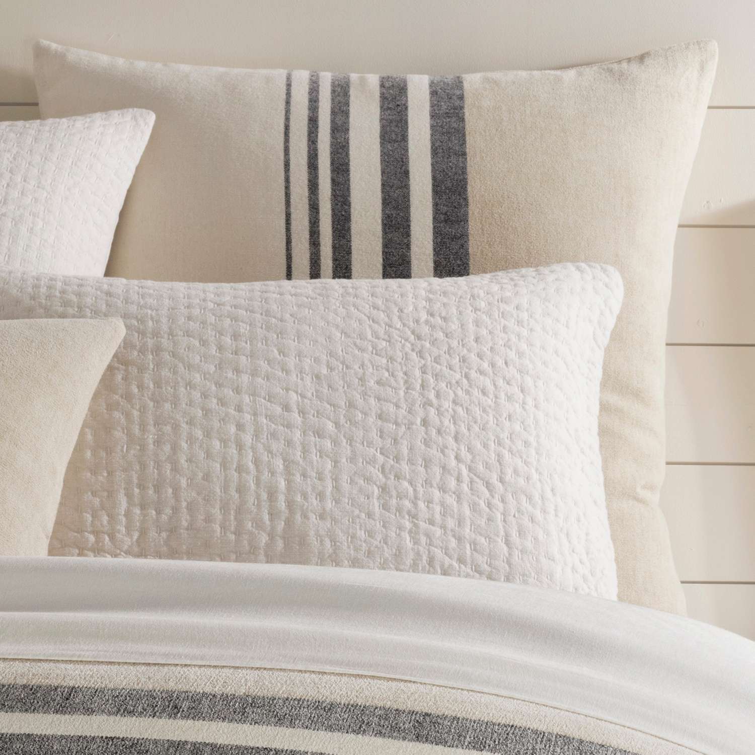 Linen Chenille Stripe Sham - Image 6