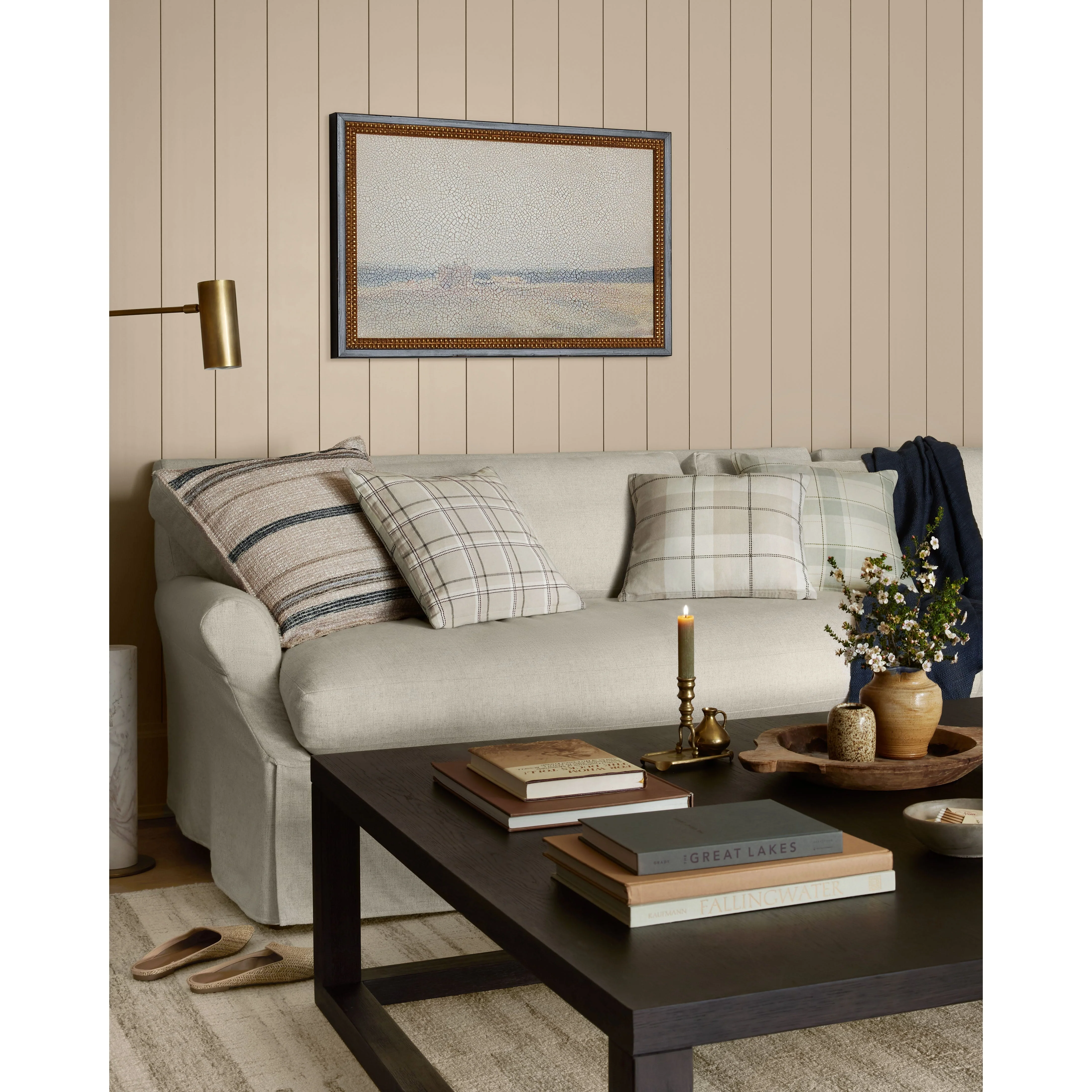 Linus Sage / Multi Pillow | Chris Loves Julia x Loloi - Image 3