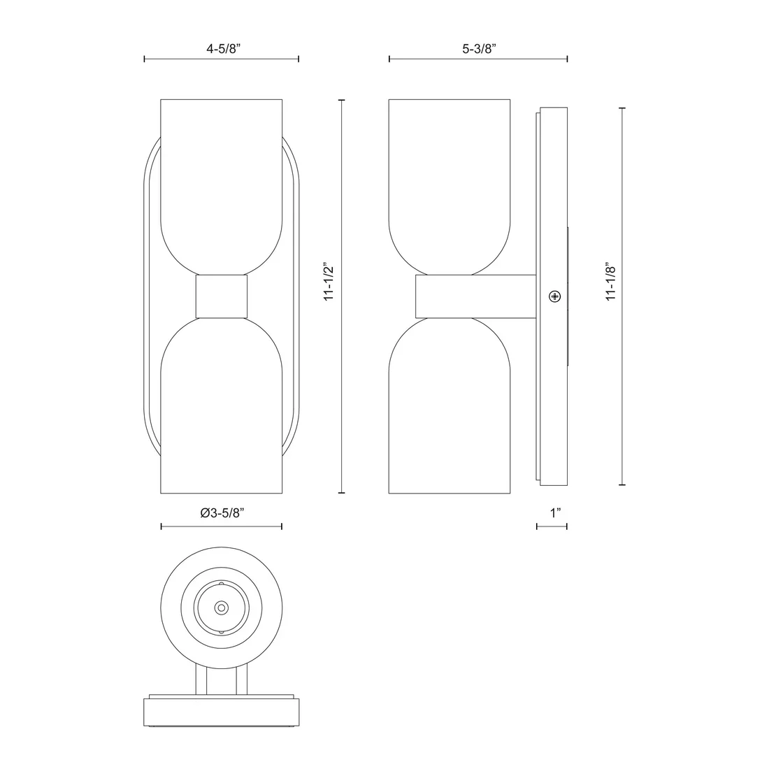 Lucian 11-in Wall/Vanity Light - Image 8