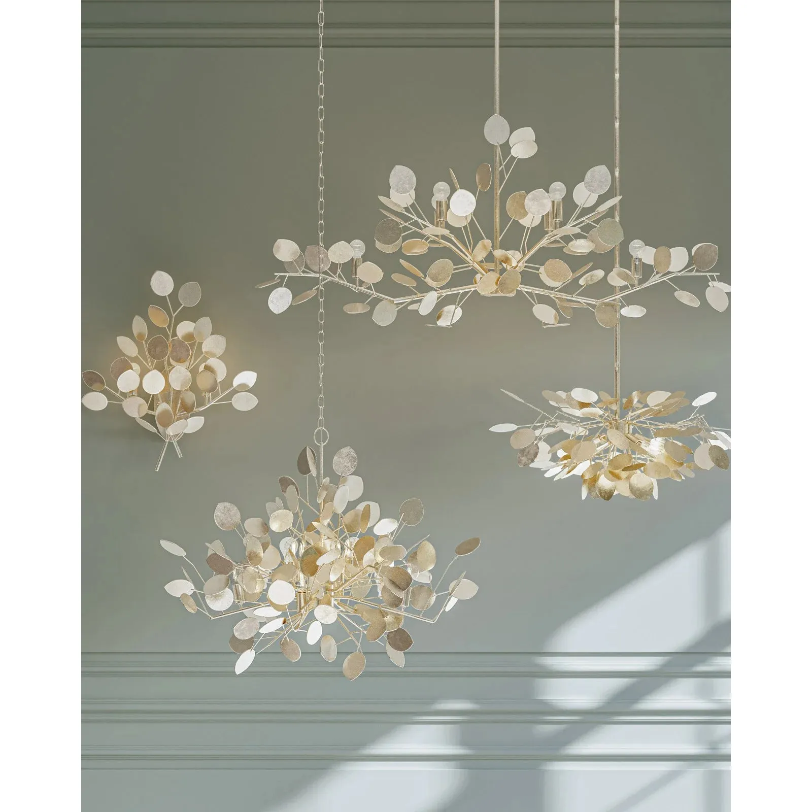 Lunaria Silver Chandelier - Image 8
