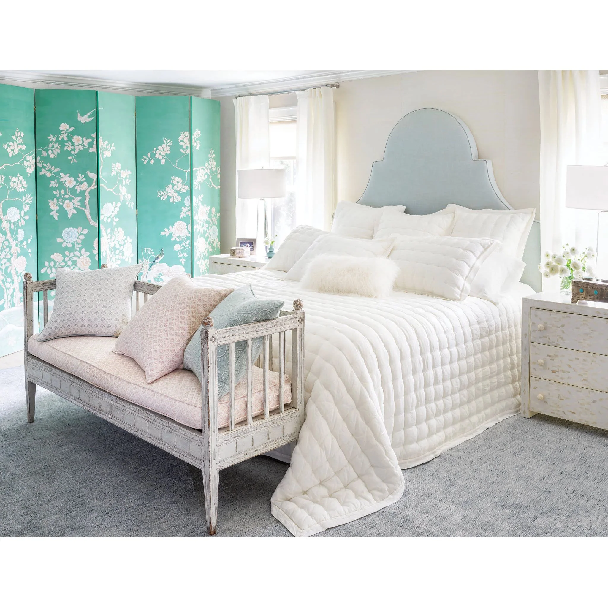 Lush Linen Puff Sham | Ivory - Image 2