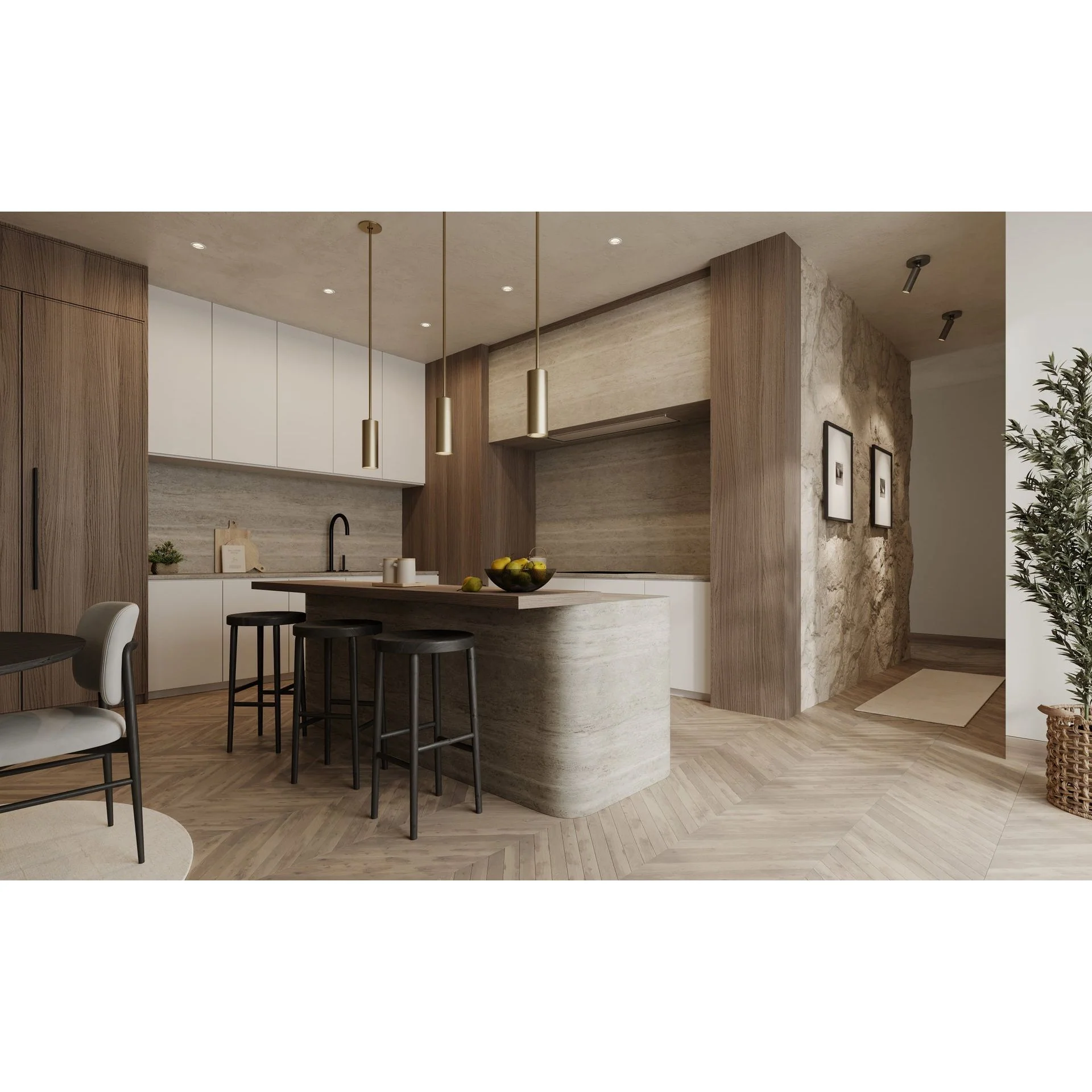 Luxe Pivot Flush Mount - Image 3