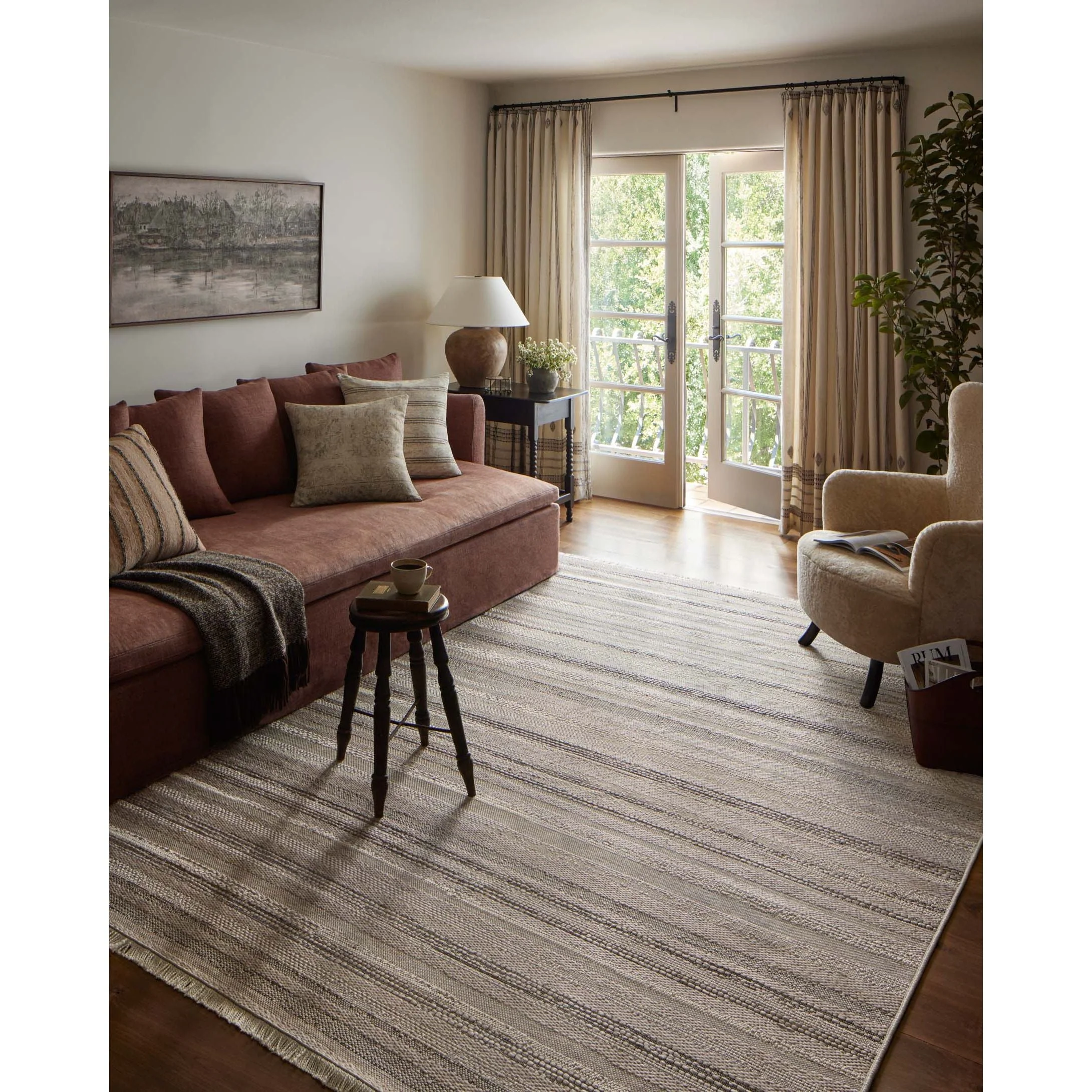 Malibu Ivory / Dove II Rug | Amber Lewis x Loloi - Image 2