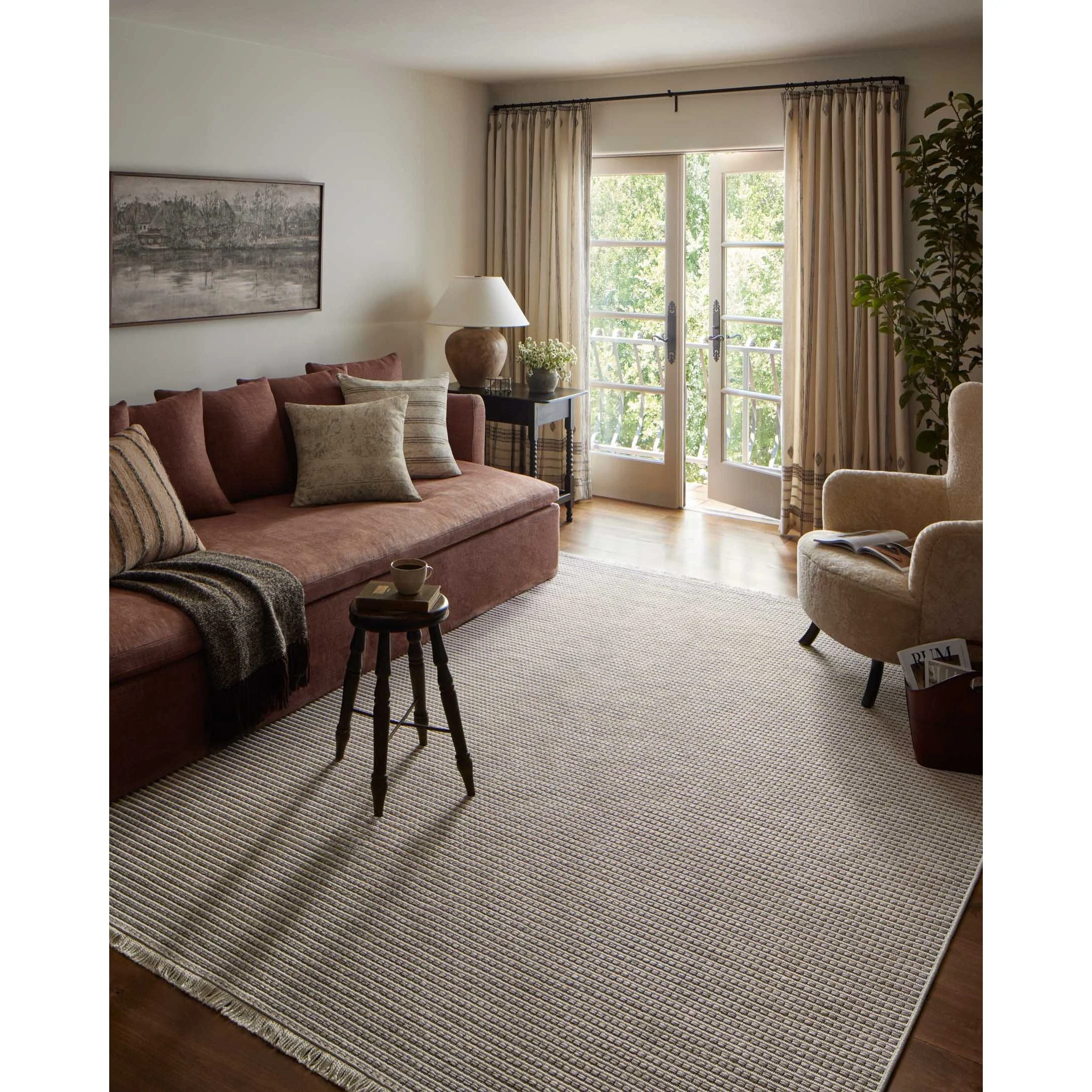 Malibu Ivory / Dove IV Rug | Amber Lewis x Loloi - Image 2