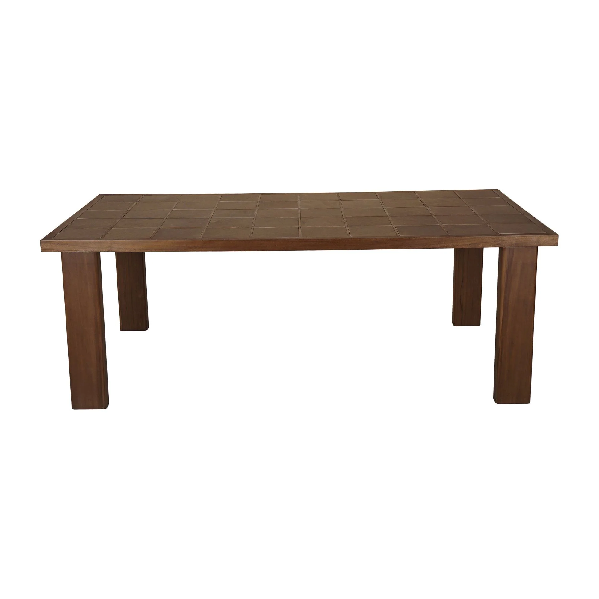 Marina Outdoor Dining Table Brown - Image 9