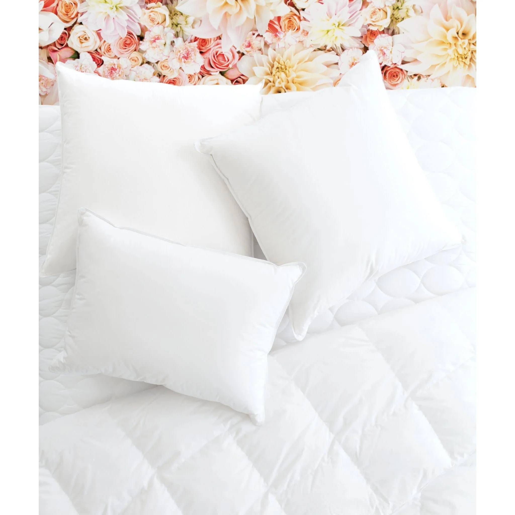 Meditation Down Pillow Medium | White - Image 3