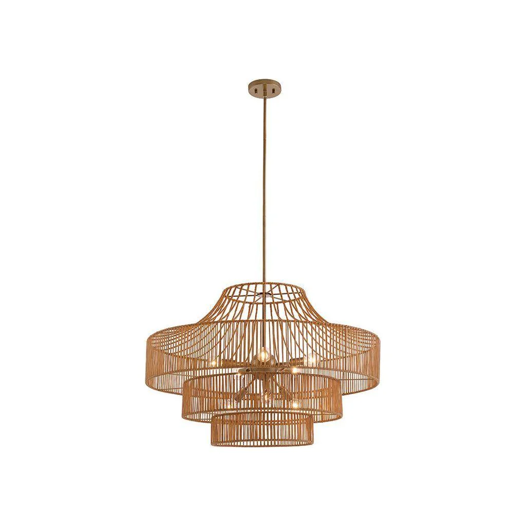 Medlock 8-Light Outdoor Chandelier - Image 3
