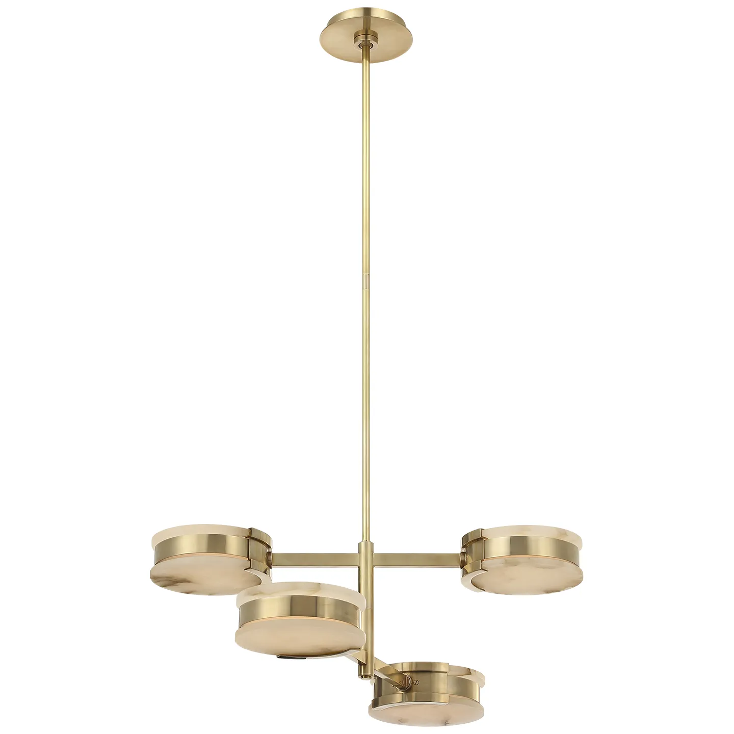 Melange 25" Multi-Positional Semi-Flush Chandelier - Image 3